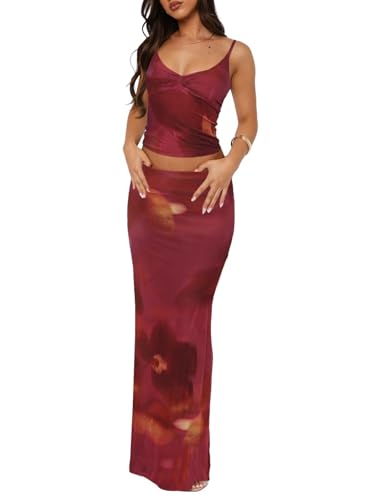 Burgundy Floral