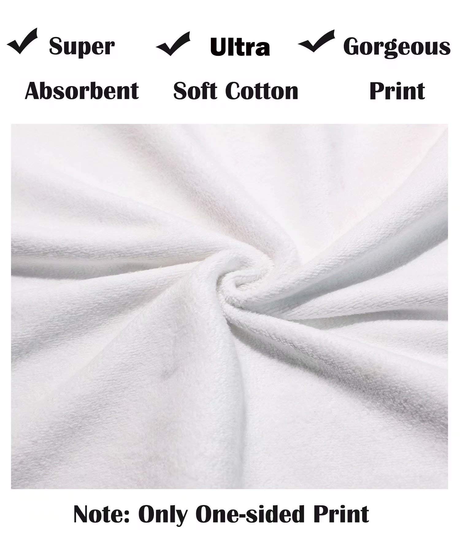 Premium Soft & Absorbent 16x30in Llama Cactus Hand Towels - Ethnic Alpaca Desert Animal Design for Bathroom, Kitchen & Guest Use - Decorative & Functional Cotton Towel Set for Home Decor