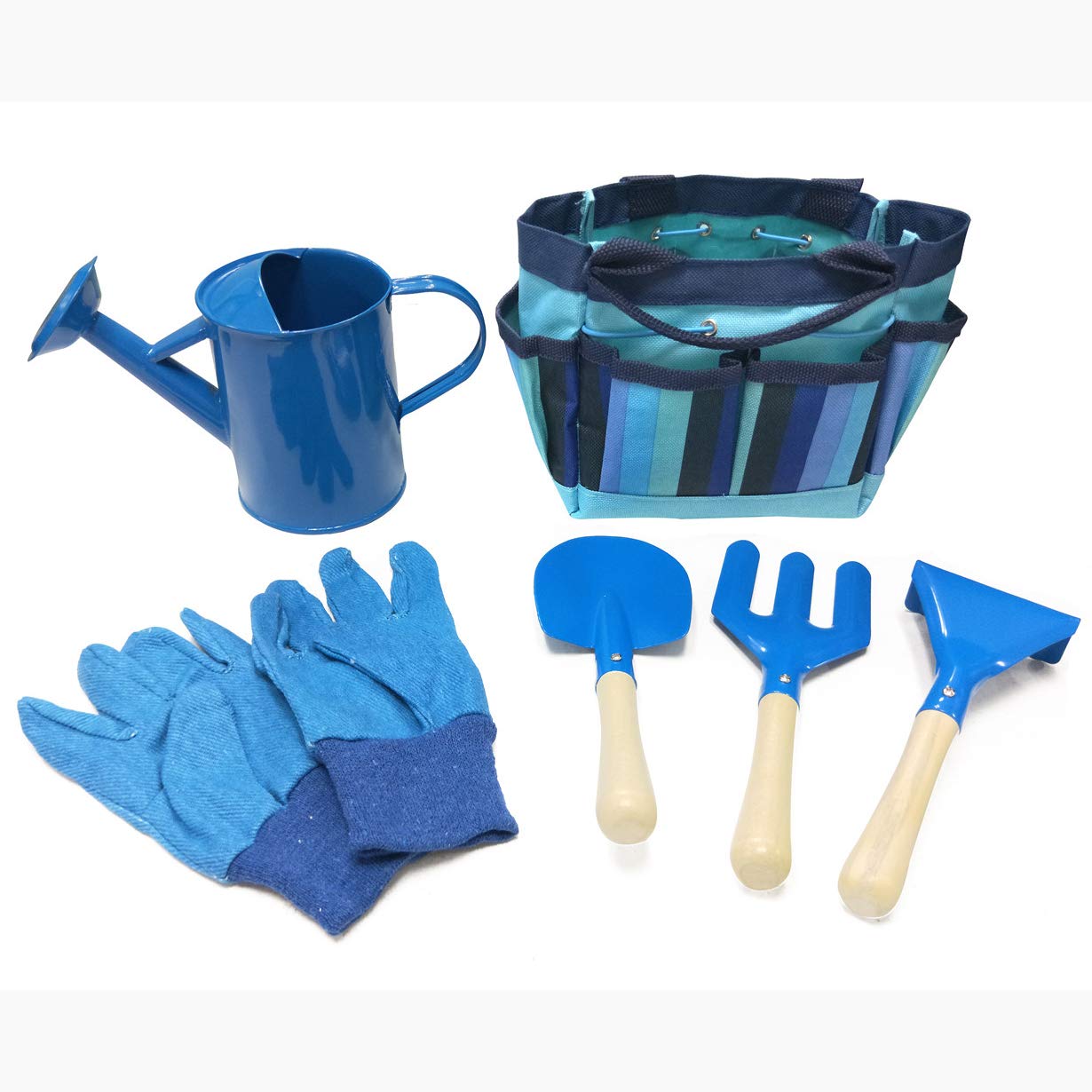 Kids Gardening Tool Set with Storage Bag - Outdoor Garden Toys for Boys & Girls - Perfect for Planting, Digging & Outdoor Play