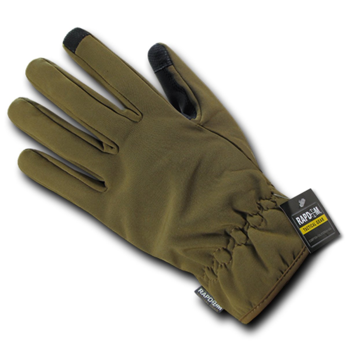 Rapdom Tactical Soft Shell Winter Gloves - Windproof & Waterproof Cold Weather Gloves for Men - Perfect for Outdoor Activities, Hunting, Skiing, and Snowboarding