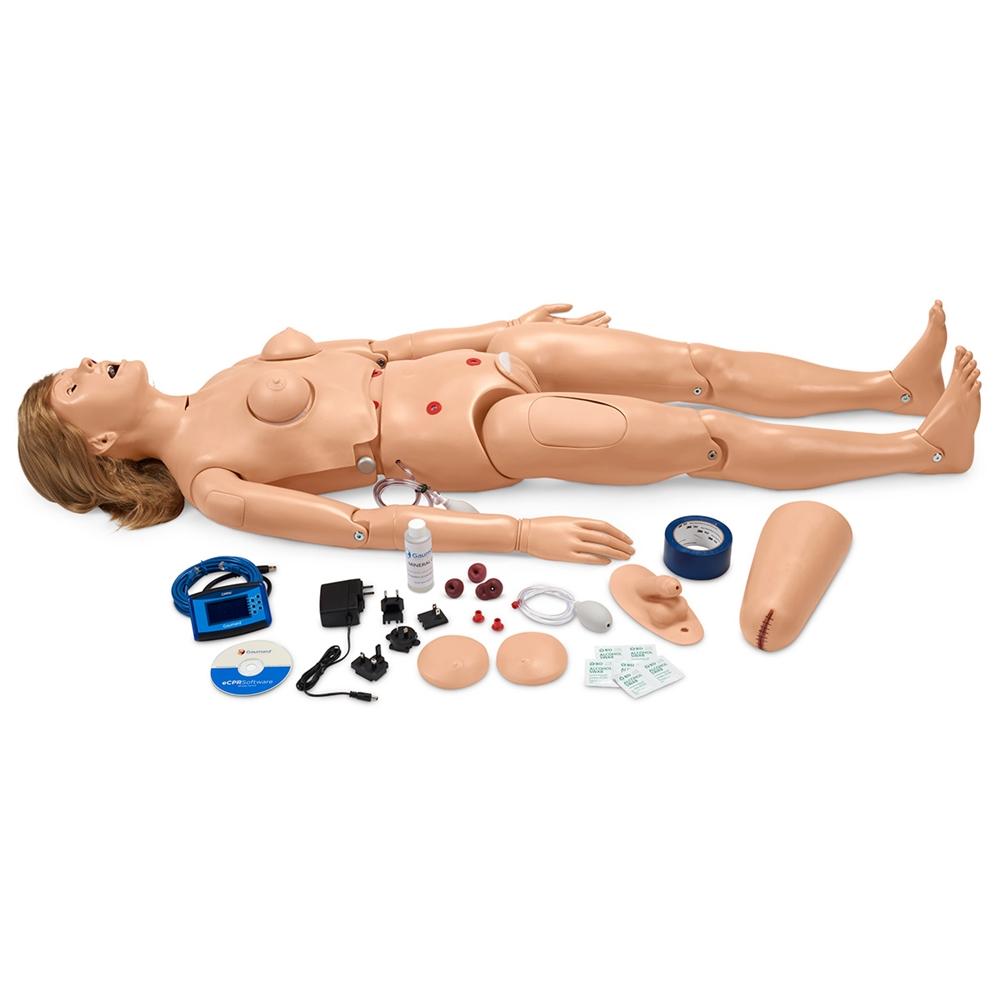 CPR Susie® Advanced Patient Care Simulator - Lifelike CPR Training Manikin for Medical Professionals & Students | Perfect for Emergency Response Training & First Aid Certification Courses