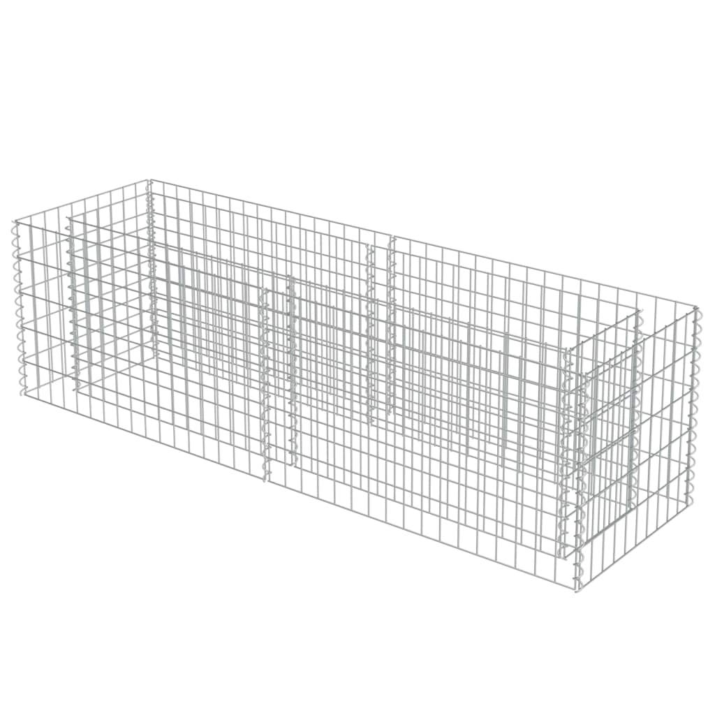 Galvanized Steel Gabion Raised Bed - 70.9