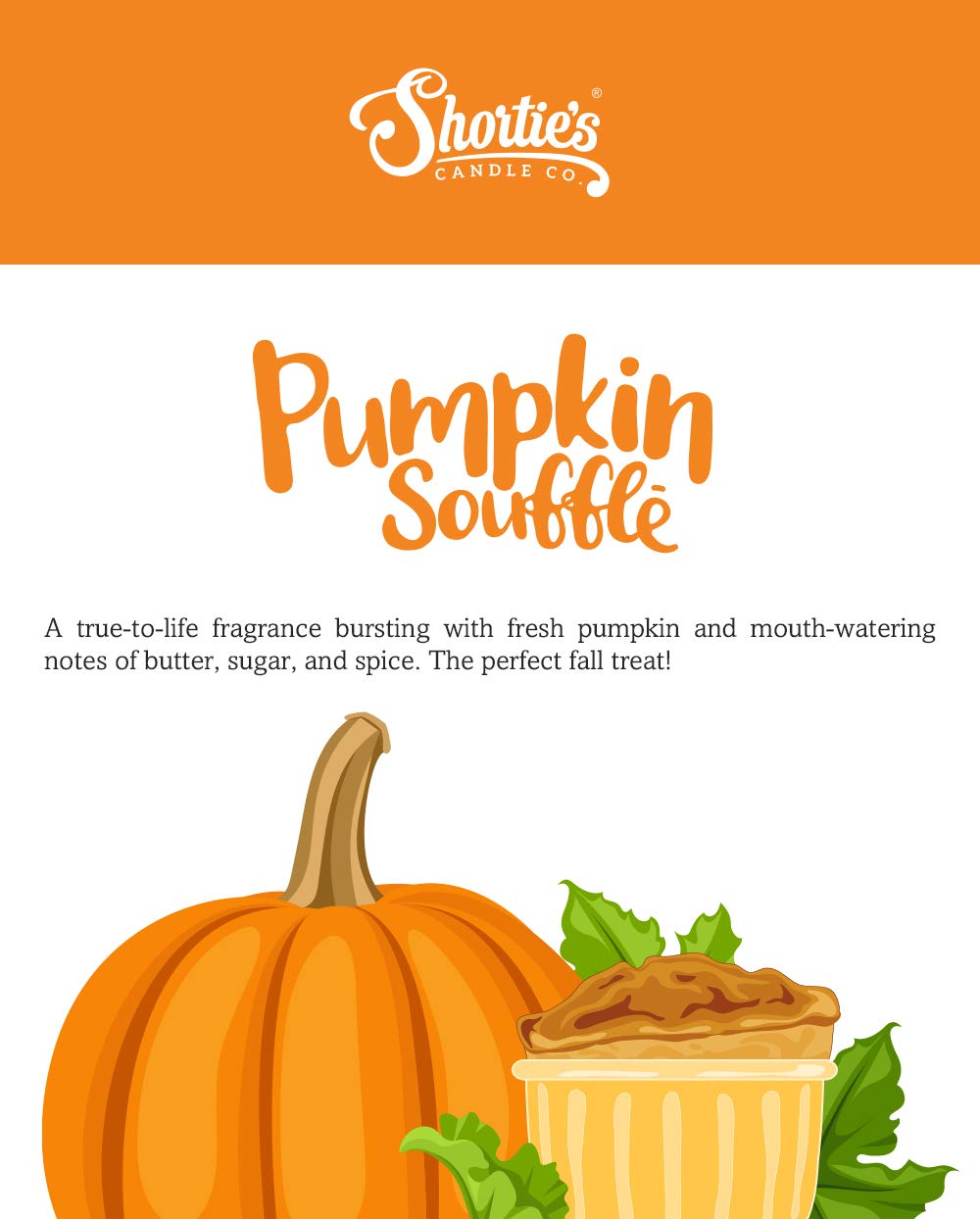 Pumpkin Souffle Scented Soy Wax Votive Candles - 6 Pack Natural Beige Candle Refills with Essential Oils - Perfect for Fall Decor, Thanksgiving Centerpieces & Cozy Home Ambiance