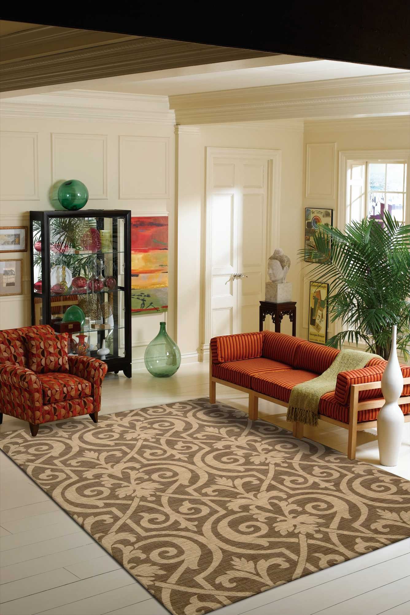 Nourison Riviera Mocca Area Rug 2' x 2'9