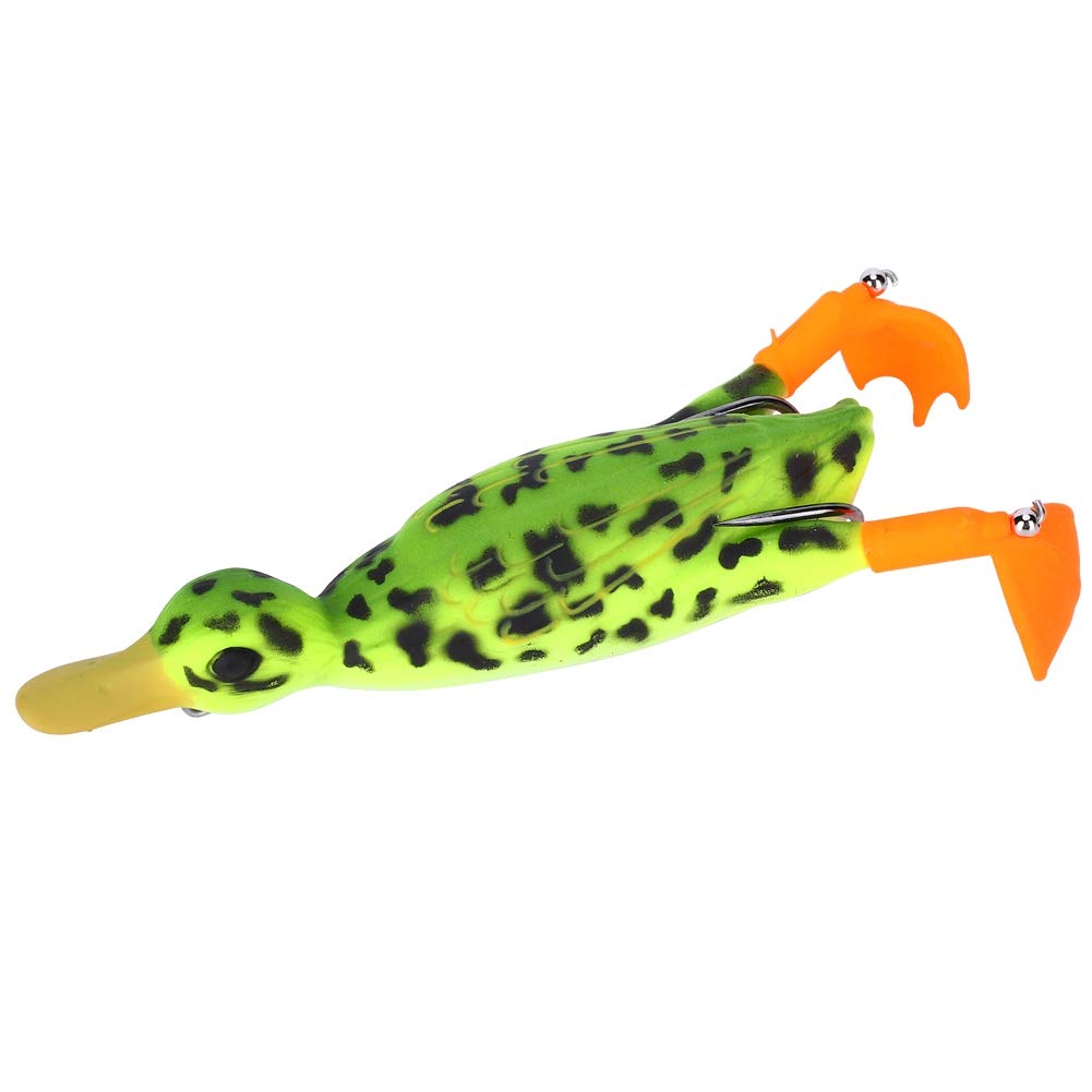 Raguso 3D Duck Fishing Lure - Realistic Simulation Duckling Topwater Bait for Freshwater & Saltwater Fishing | Perfect for Bass, Pike, and Trout Hunting