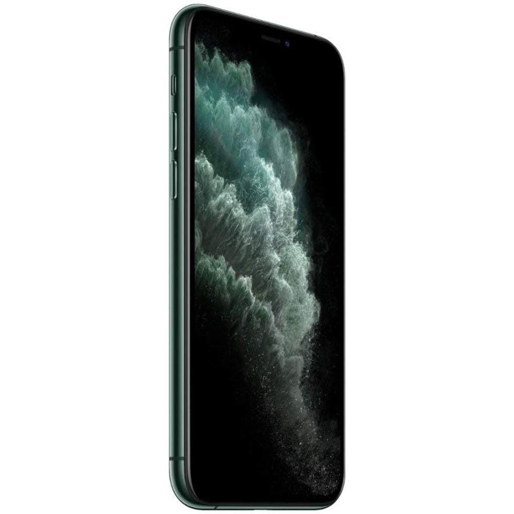 Apple iPhone 11 Pro 64GB Unlocked Smartphone - Midnight Green (Renewed Premium) for Business, Travel & Everyday Use