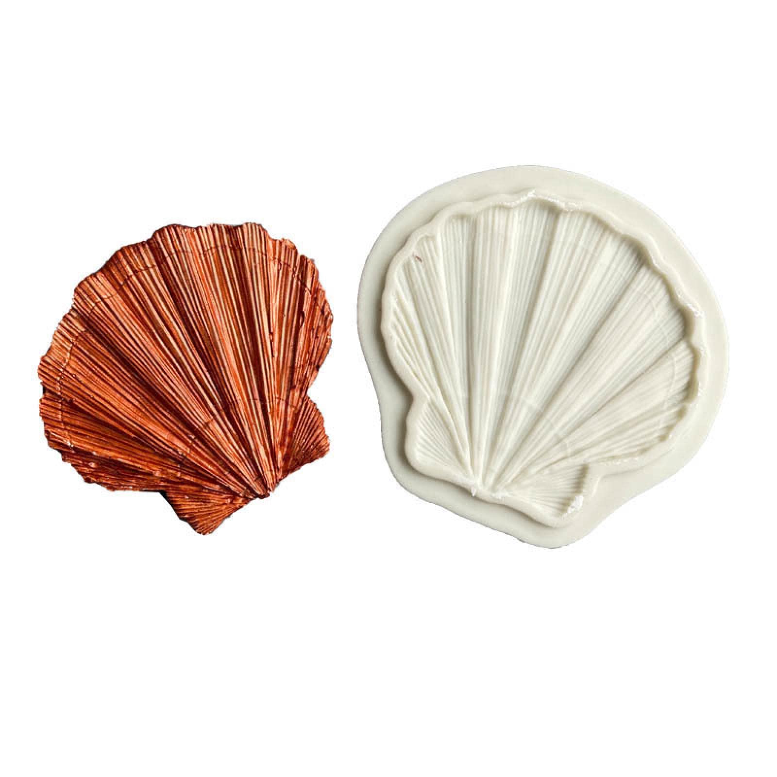3D Shell Candle Molds for Handmade Candles - Fondant, Soap, and Aromatherapy Plaster Molds - Perfect for DIY Seashell Scented Candles, Scallop Soap Making, and Home Decor Gifts