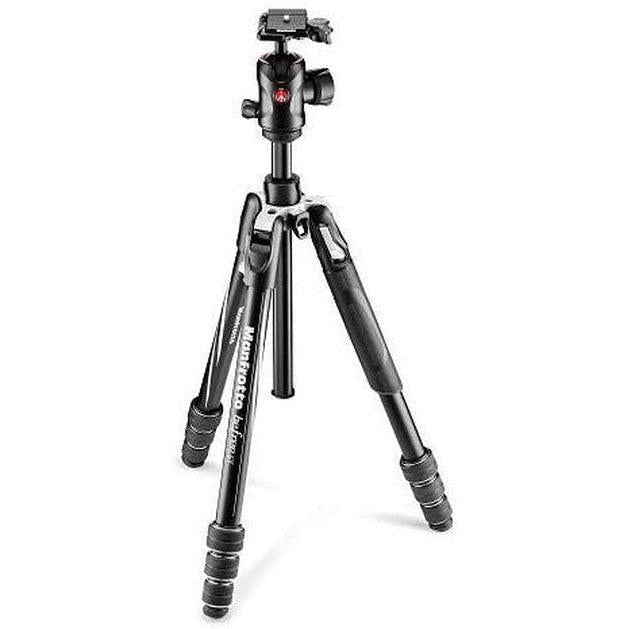 Manfrotto BeFree GT Aluminum Travel Tripod with Twist Lock - Lightweight & Compact for Photography & Videography - Perfect for Travel, Hiking & Outdoor Adventures