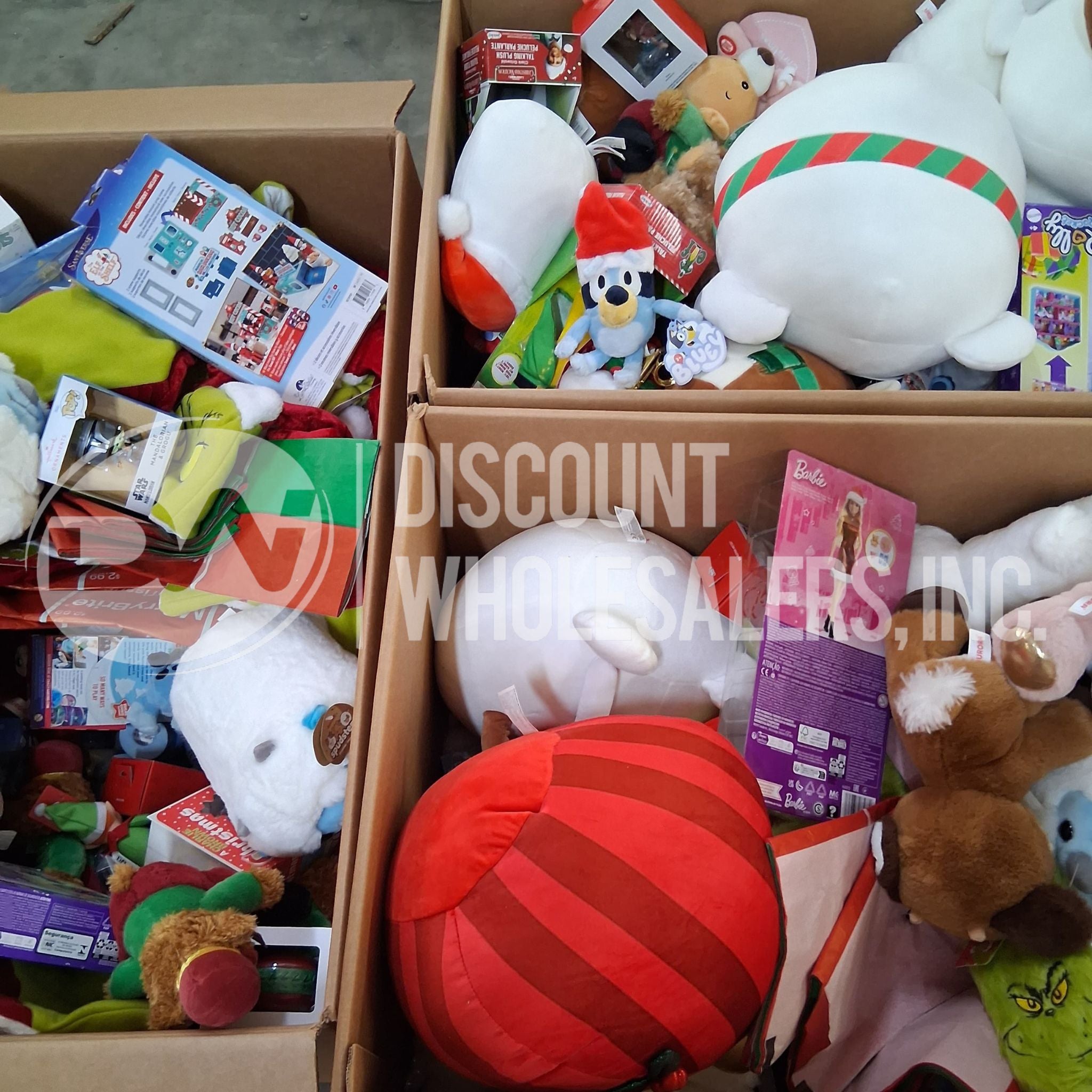 CVS Christmas Seasonal Bulk Pack - 533 Pieces per Pallet for Holiday Decorations & Party Supplies