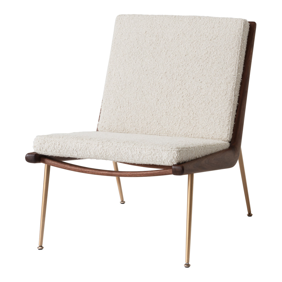 Boomerang HM1 Lounge Chair - Modern Ergonomic Recliner for Living Room, Bedroom & Office - Comfortable Reading & Relaxation Chair with Premium Fabric & Sturdy Frame