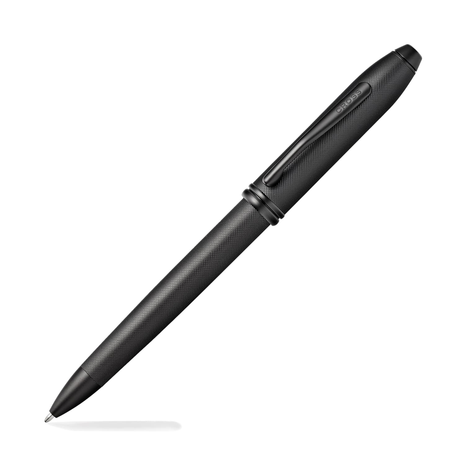 Cross Townsend Black Micro Knurl Ballpoint Pen - Premium Writing Instrument for Business, Gifts & Everyday Use