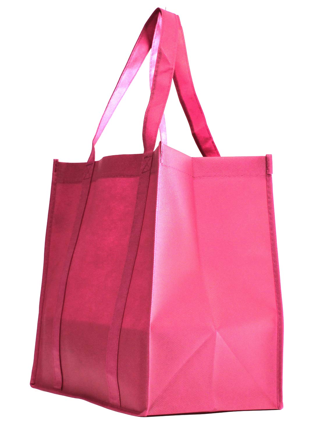 Eco-Friendly Reusable Grocery Tote Bag with Stand-Up Bottom - Large Gift Shopping Bags, Recyclable Non-Woven Fabric - Perfect for Groceries, Farmers Market & Sustainable Gift Giving
