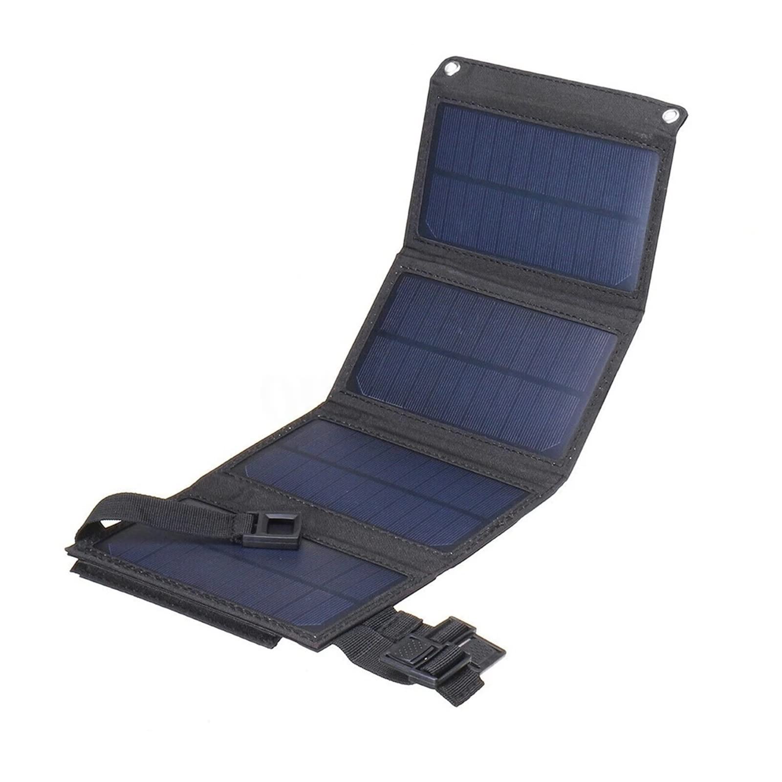 Foldable 100W Portable Solar Panel Charger - Waterproof & Lightweight for Outdoor Camping, Hiking, Emergency Power - USB 5V Output Charges Phones, Tablets, Power Banks - Perfect for RV Trips, Backpacking & Off-Grid Adventures