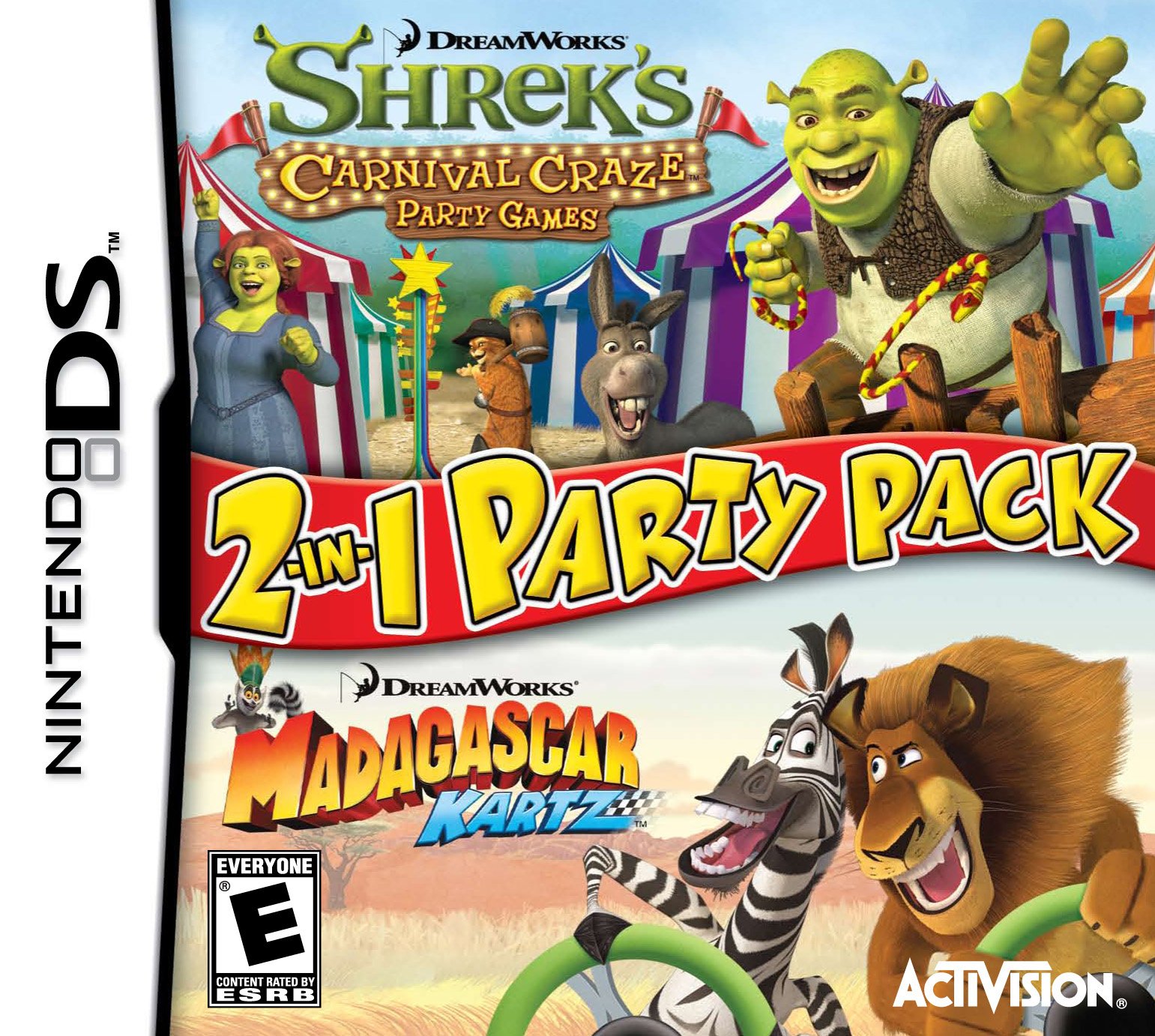 DreamWorks Party Pack - Nintendo DS Game for Kids & Family - Fun Multiplayer Adventure for Birthday Parties & Game Nights