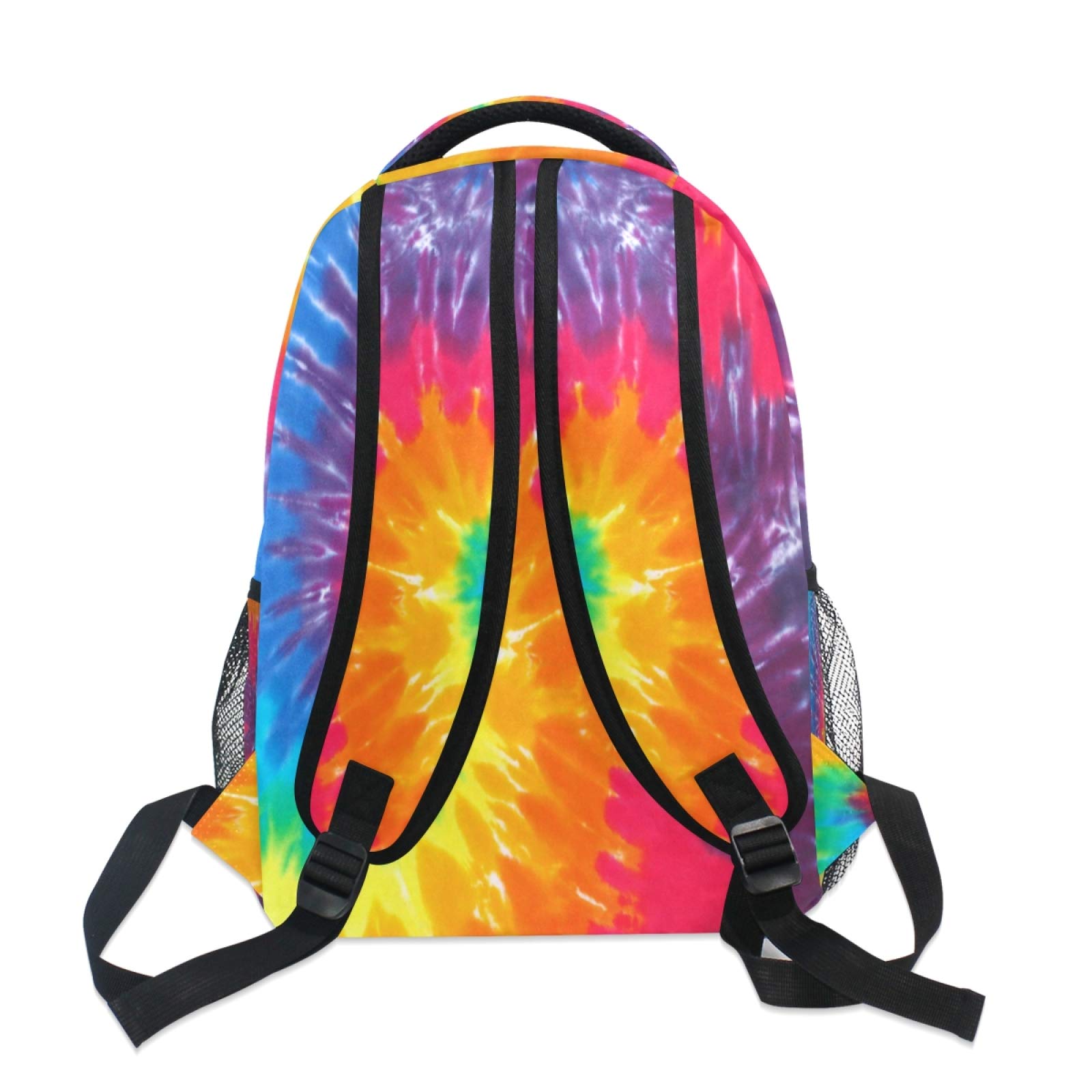 AUUXVA Waterproof Backpack - Large Durable Tie Dye School Bag with Abstract Swirl Design for Students, Teens, Boys & Girls - Perfect for School, College, Travel & Daily Use