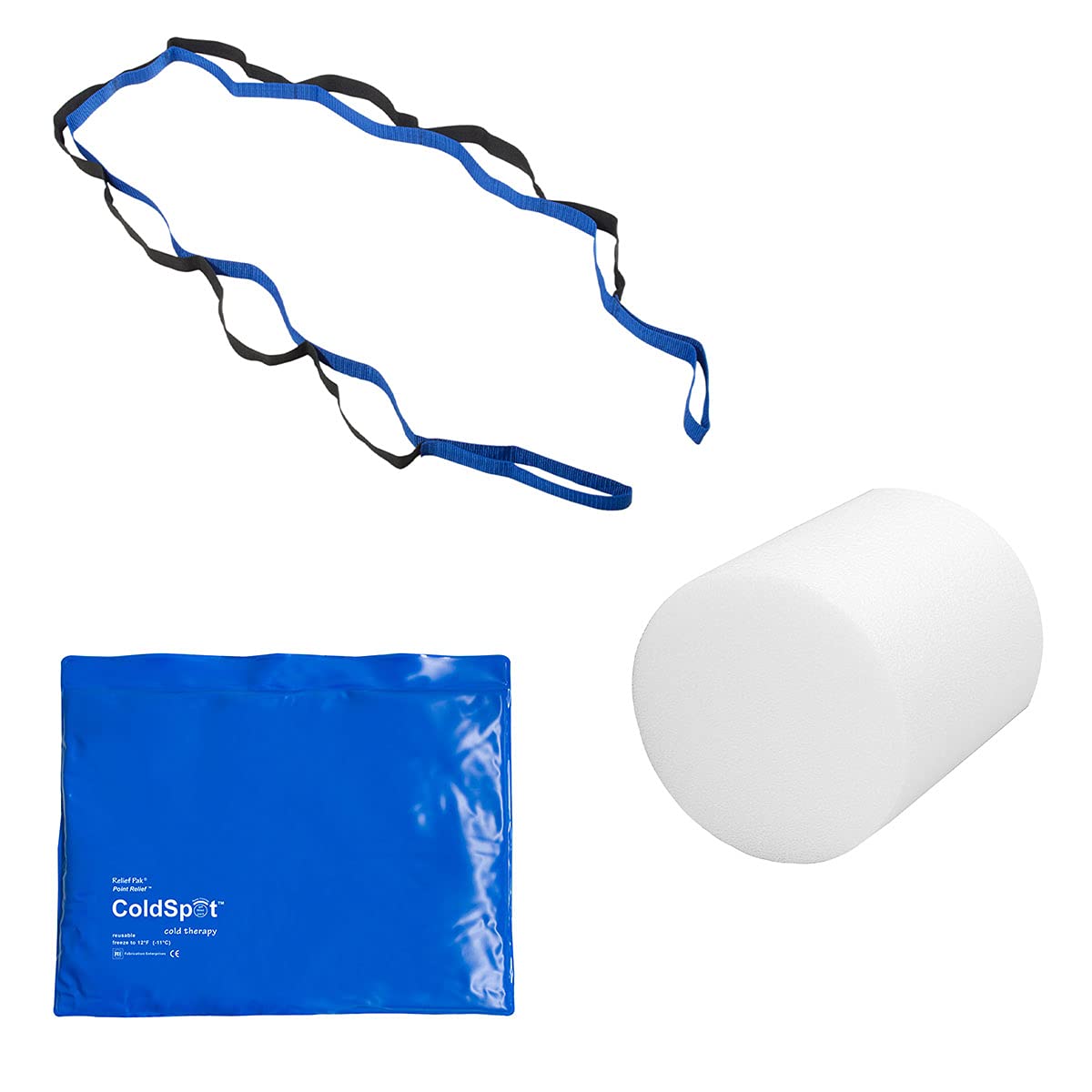 Home Physical Therapy Kit for Knee Pain Relief - Adjustable Knee Brace, Ice Pack & Compression Wrap - Ideal for Post-Surgery Recovery, Arthritis & Sports Injuries