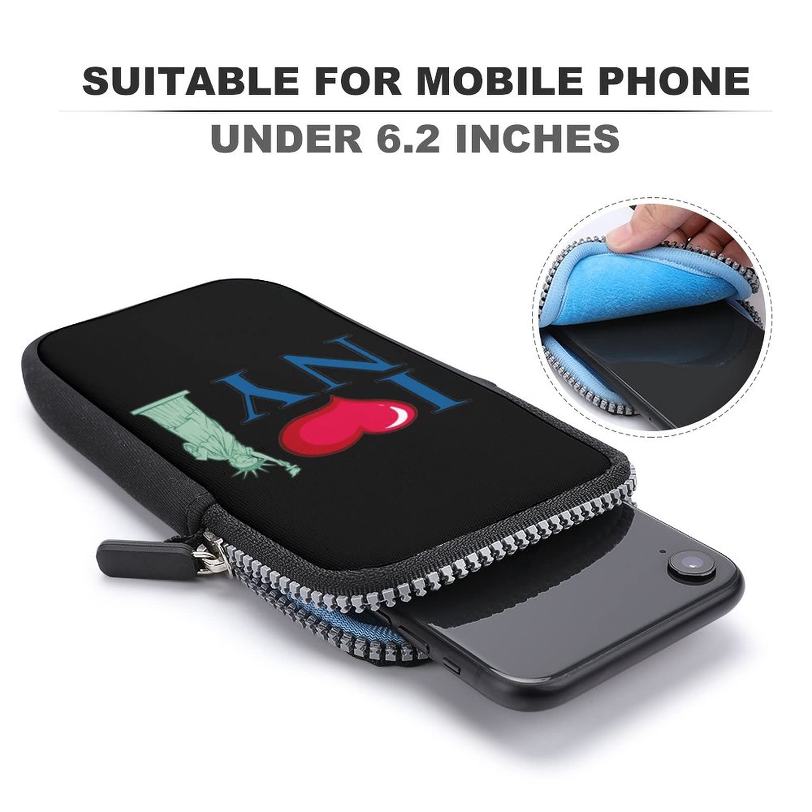 FunnyStar NYC Crossbody Phone Purse for Women & Men - Travel & Daily Use