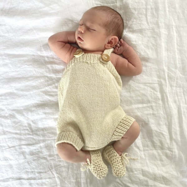 Stylish Baby Romper and Chunky Booties Outfit Set - Cute & Comfortable Newborn Clothes for Girls & Boys - Perfect for Photoshoots, Playdates & Special Occasions