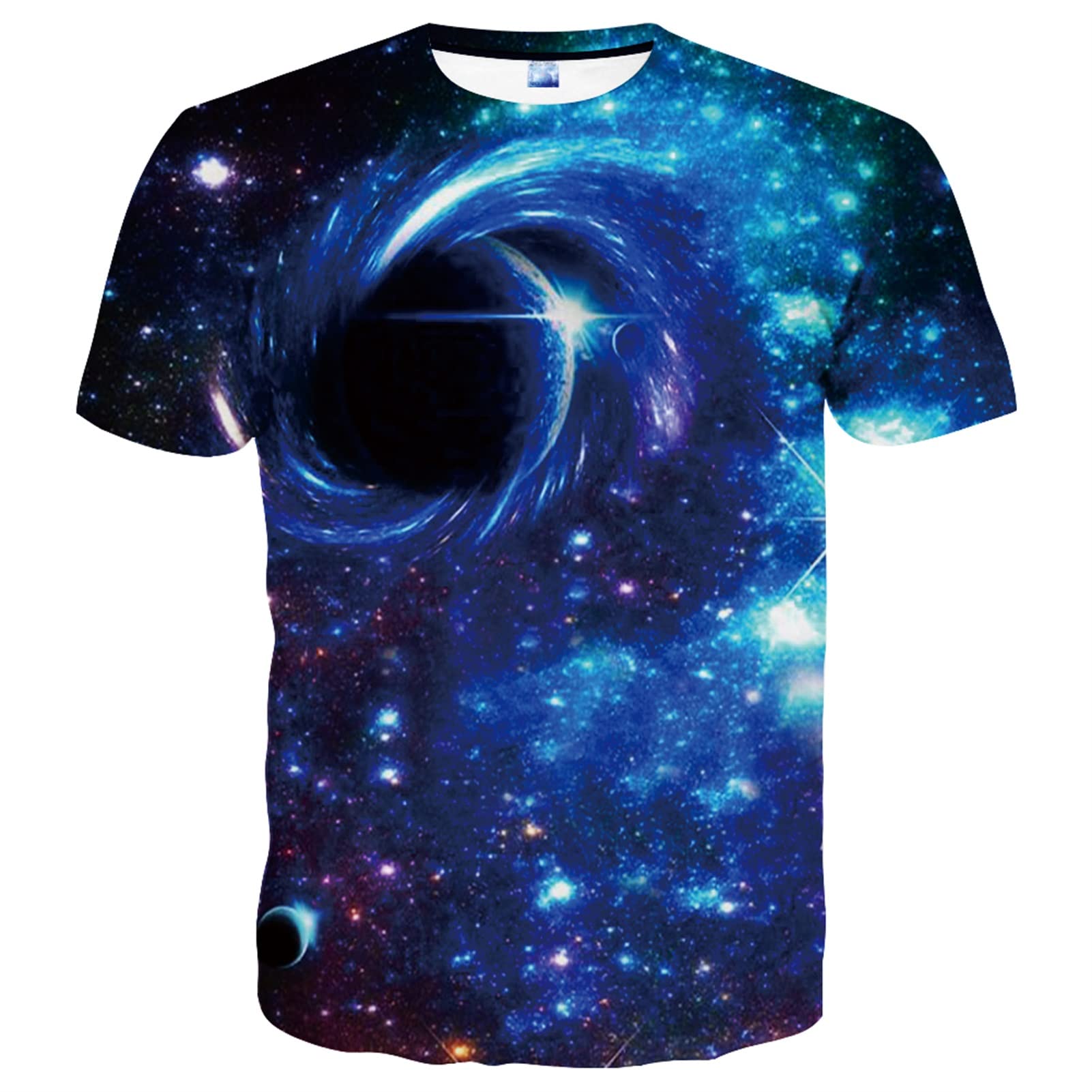 Yasswete Unisex 3D Printed Short Sleeve T-Shirt for Men & Women - Fashion Graphic Tee for Casual Wear, Street Style & Summer Outfits