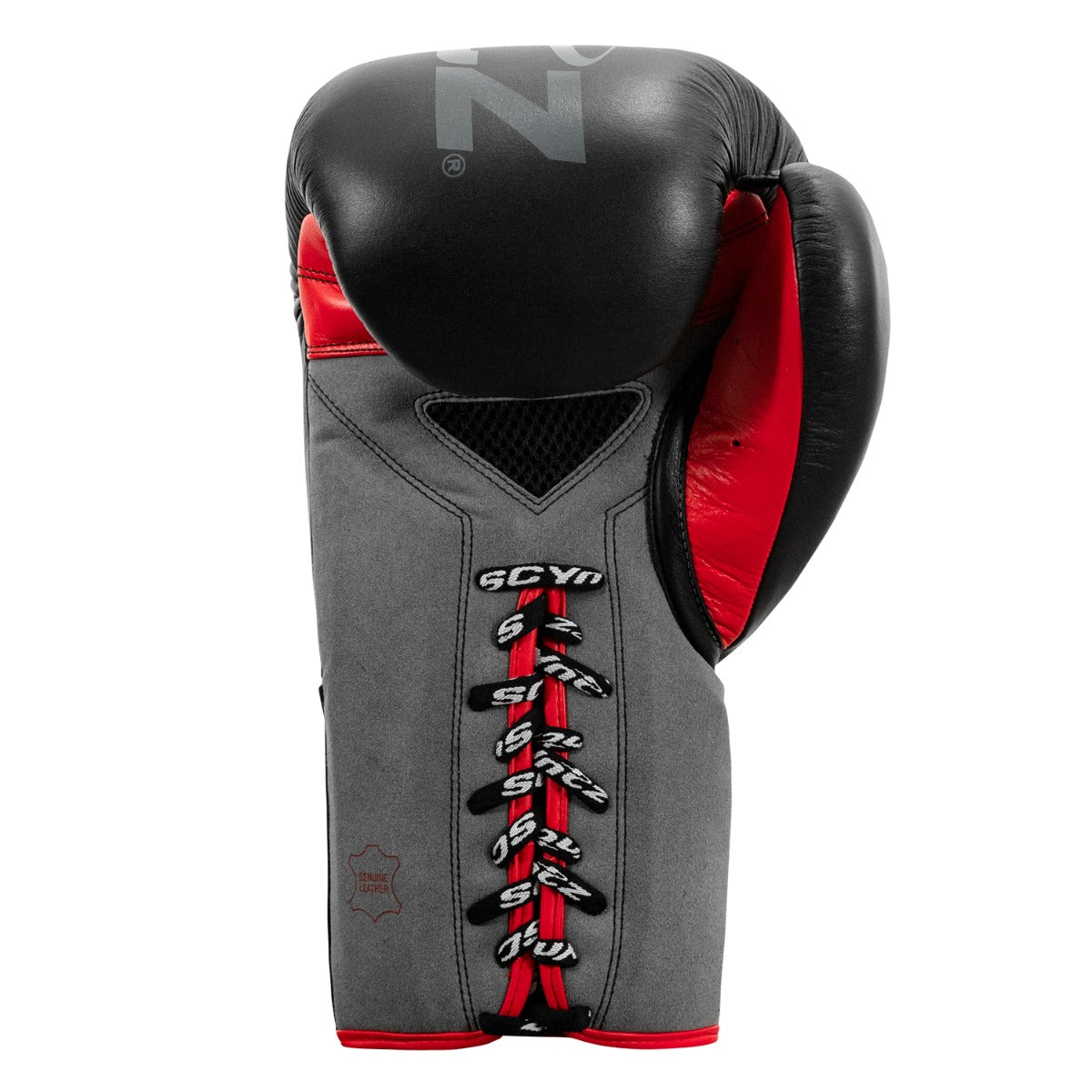 Premium SCYntz Leather Sparring Boxing Gloves for Training & MMA - Heavy Bag Workouts, Kickboxing, Muay Thai & Martial Arts Practice