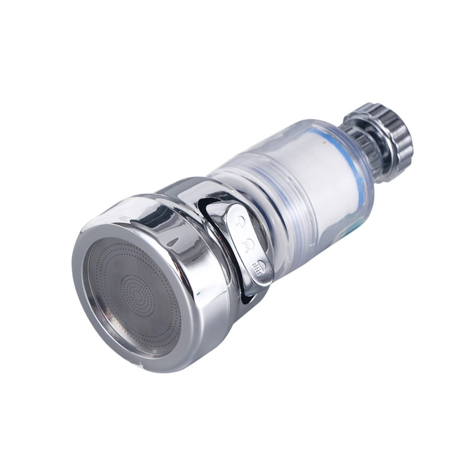 Water-Saving Kitchen Faucet Aerator - Universal Splash Filter & Extender Sprayer Connector for Bathroom & Sink Faucets | Perfect for Eco-Friendly Homes & Reducing Water Waste
