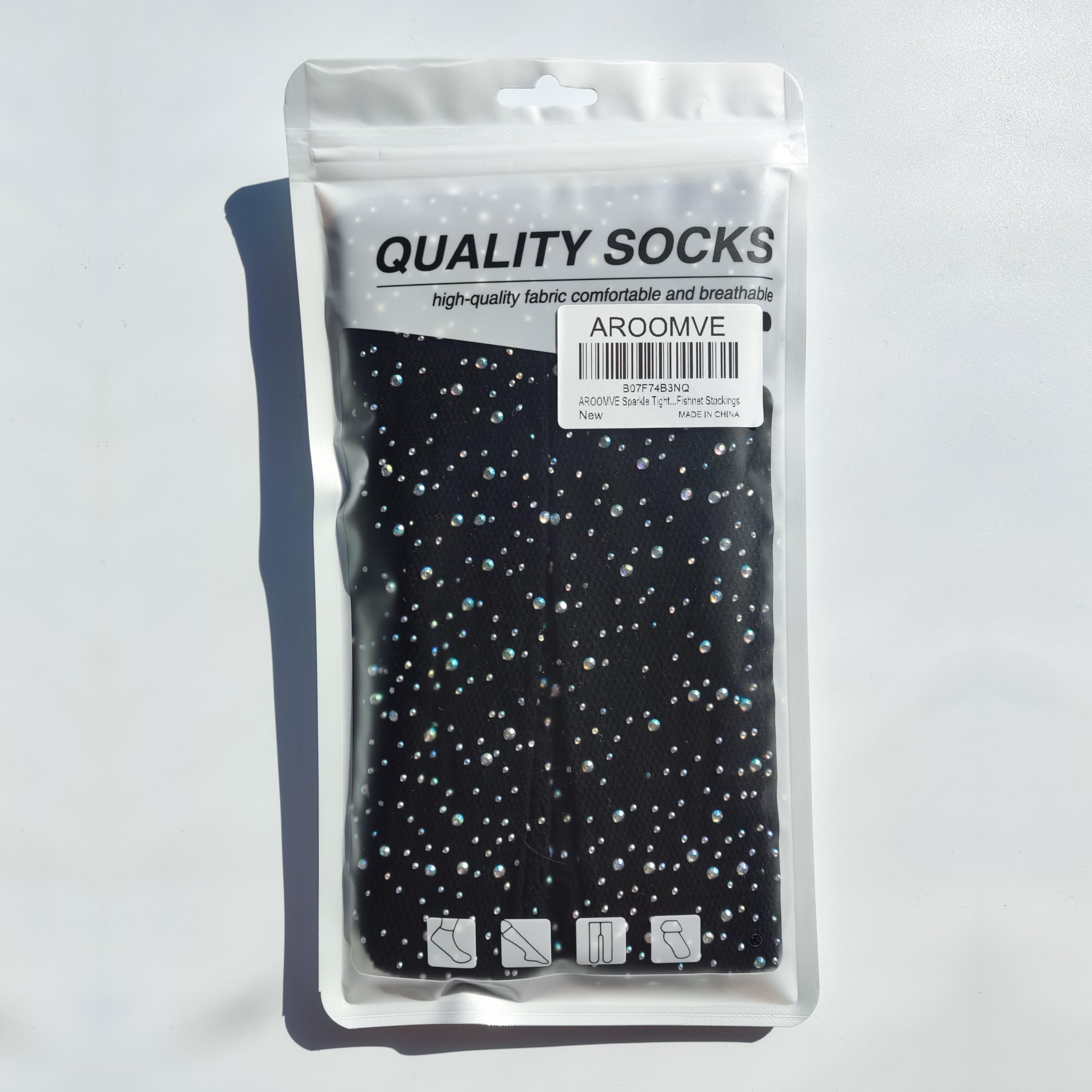 Sparkle Rhinestone Stockings for Women - Sexy Crystal Embellished Fishnet Tights & Pantyhose | Perfect for Party, Cosplay, and Night Out Outfits