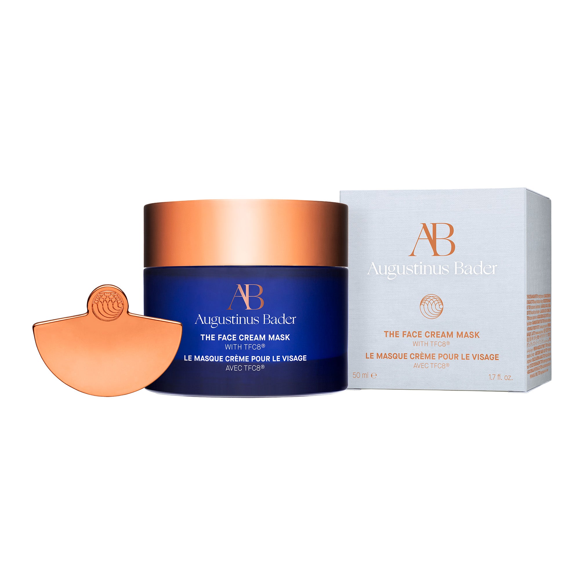 Best TCF8 Powered Face Cream Mask - 1.7 fl oz/50ml for Hydration & Anti-Aging | Perfect for Night Routine & Dry Skin Care