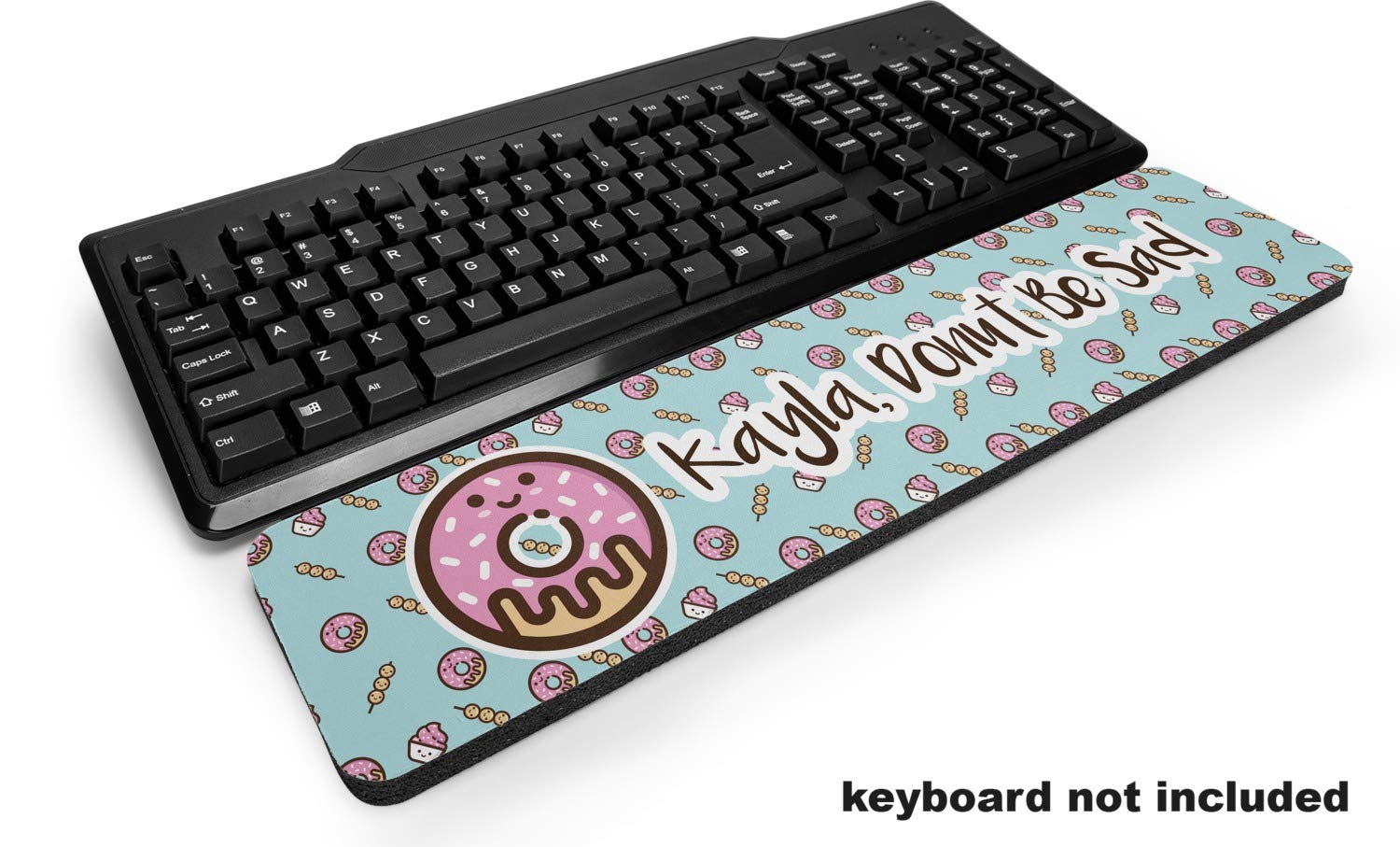 Custom Donut Wrist Rest for Keyboard - Ergonomic Gaming & Office Use