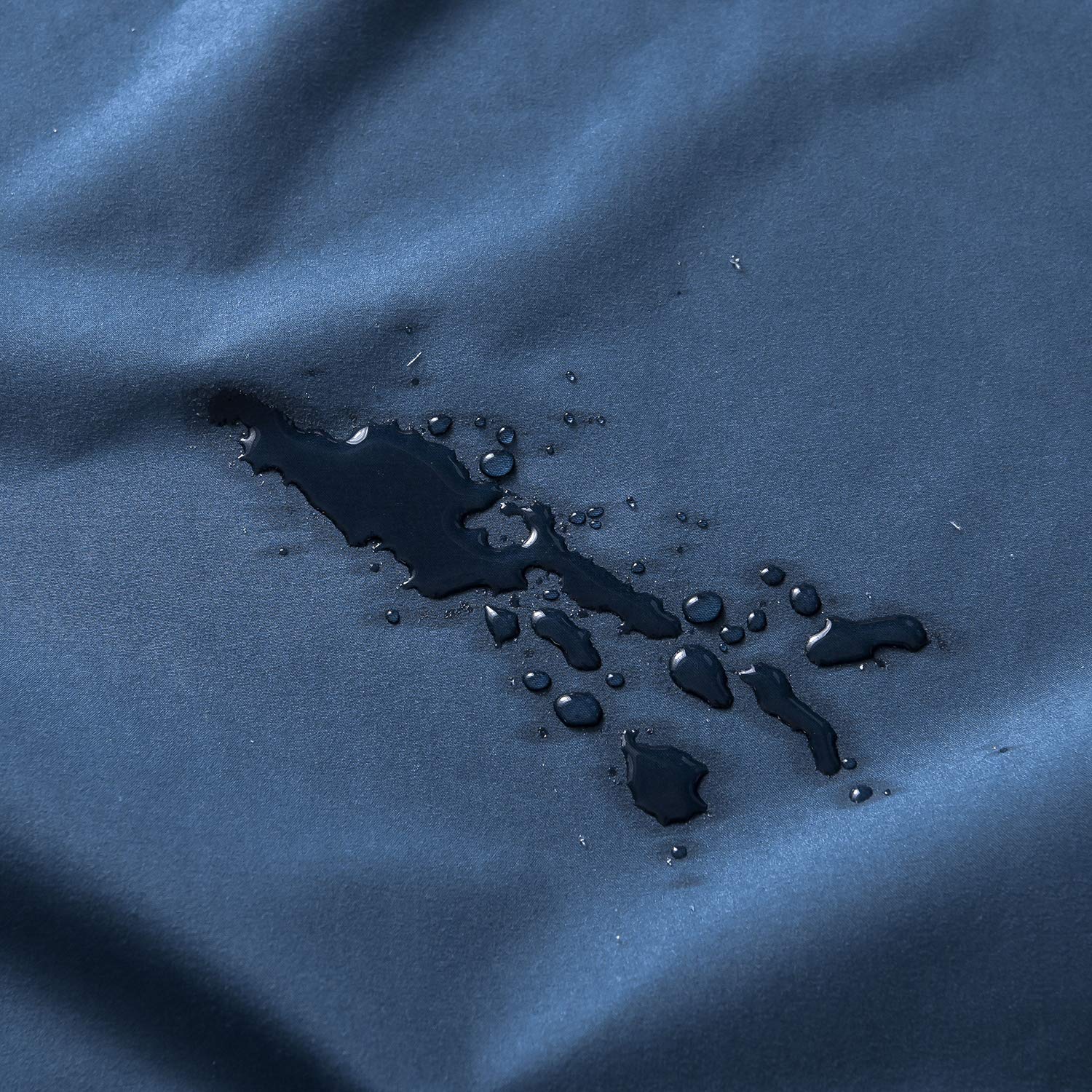 Blue Waterproof Fitted Sheet Full Size - Deep Pocket 15