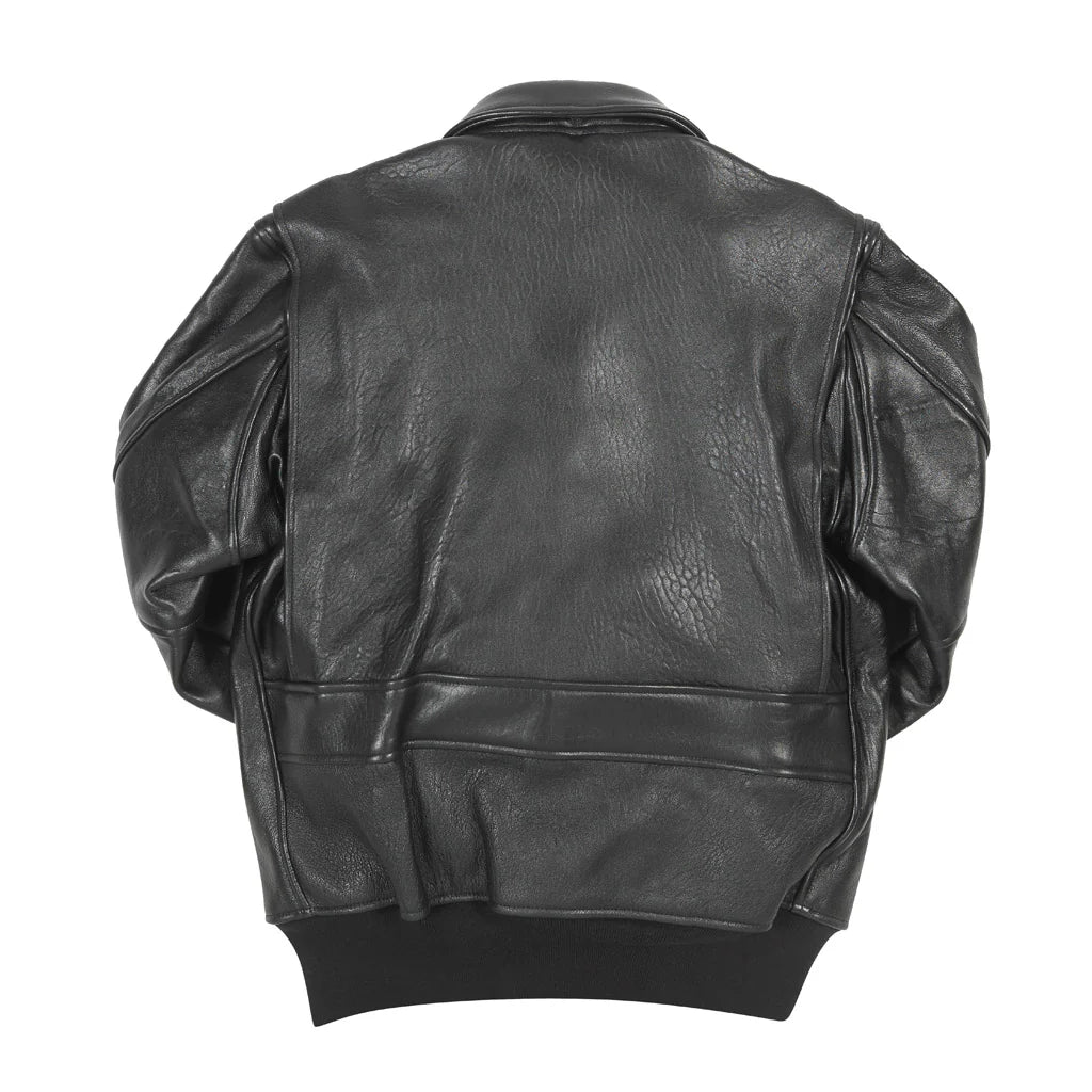 Cockpit USA Men's Modified Raider Genuine Leather Flight Jacket - Aviator Style Bomber for Motorcycle Riding & Outdoor Adventures