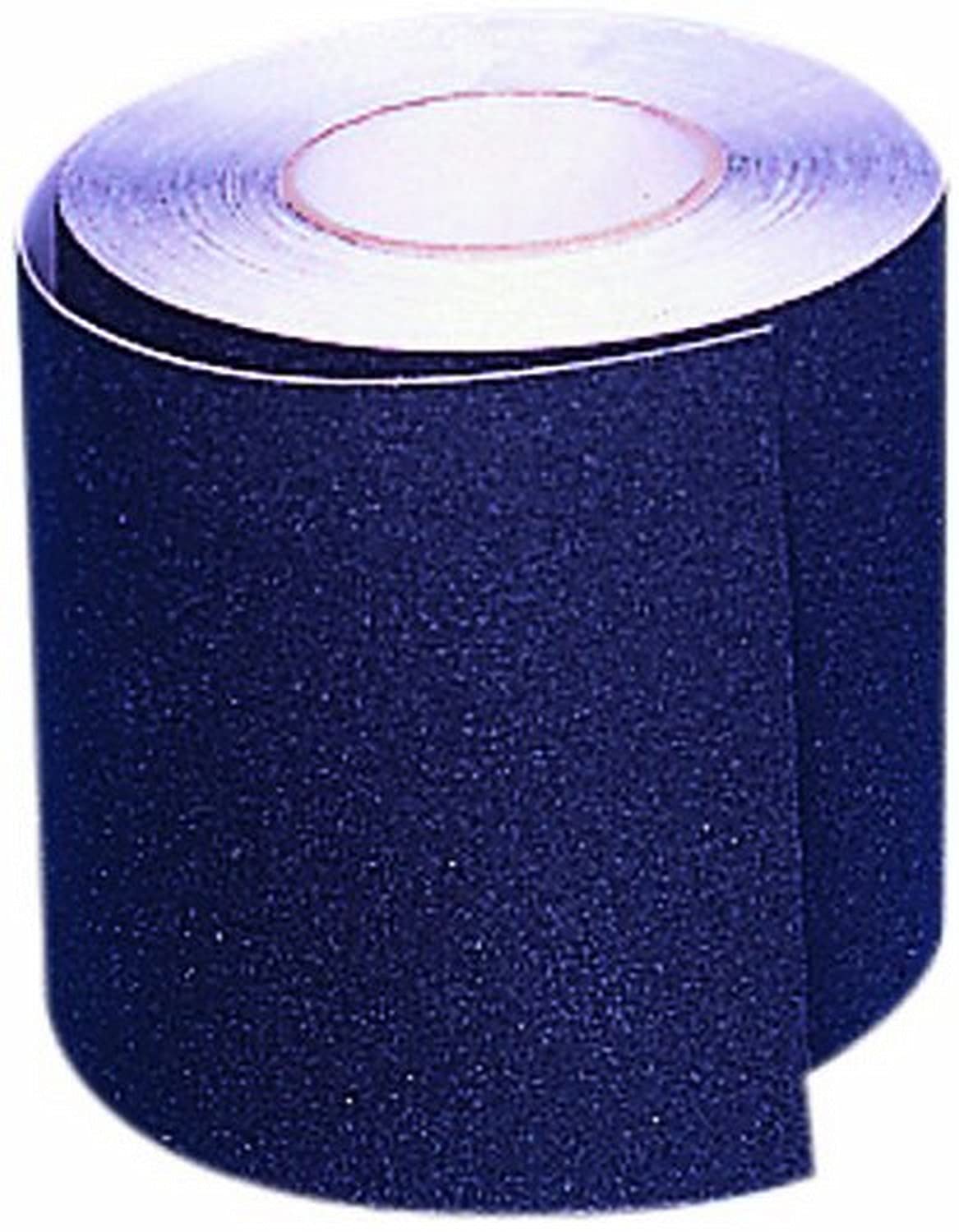 Mutual Industries Aluminum Oxide Non-Slip Abrasive Safety Tape - 60 Feet x 6 Inches, Black - Ideal for Stairs, Ramps, and Industrial Flooring for Enhanced Safety