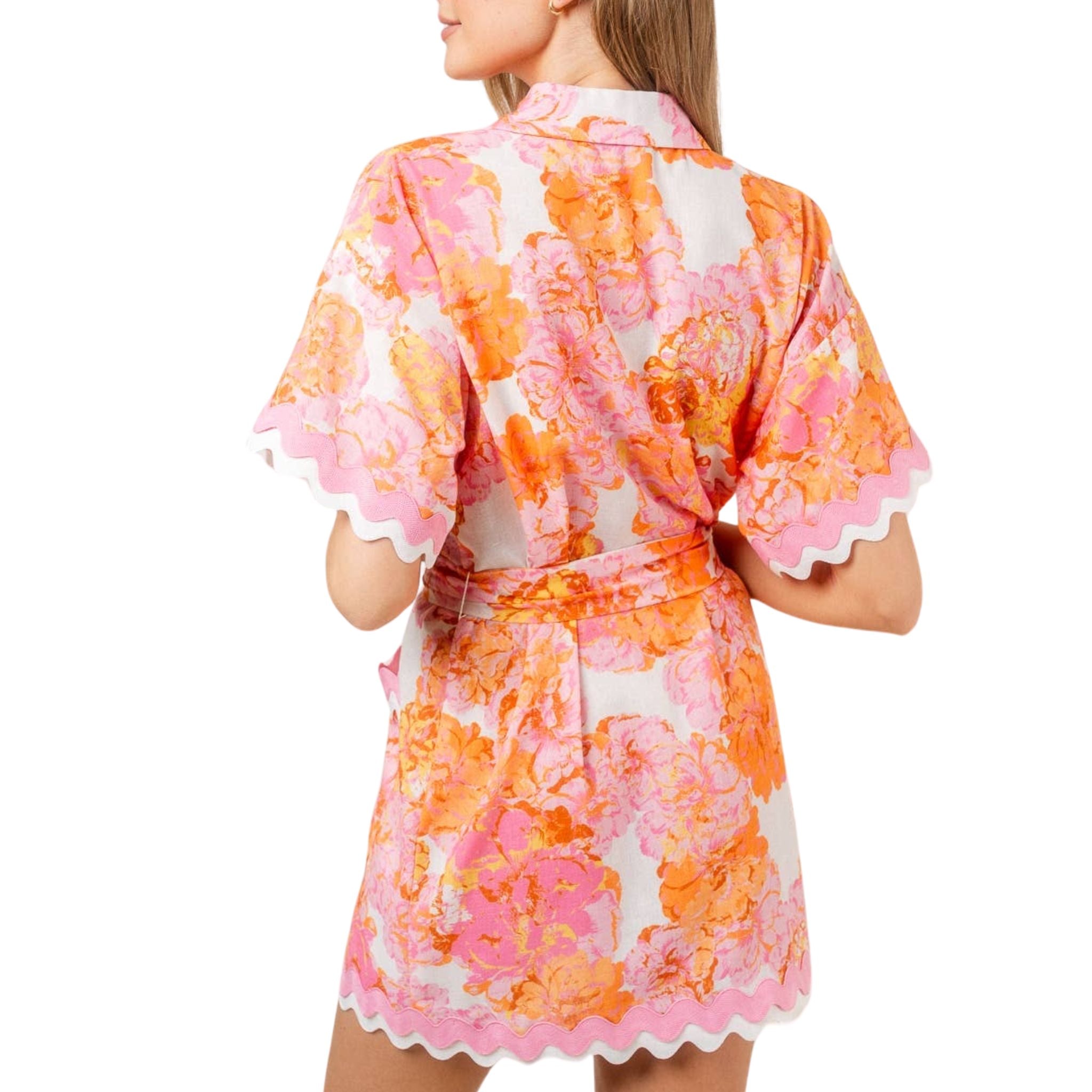 Wave Trims Belted Mini Dress for Women - Stylish & Flattering Summer Party Dress | Perfect for Cocktail Parties, Date Nights & Special Occasions