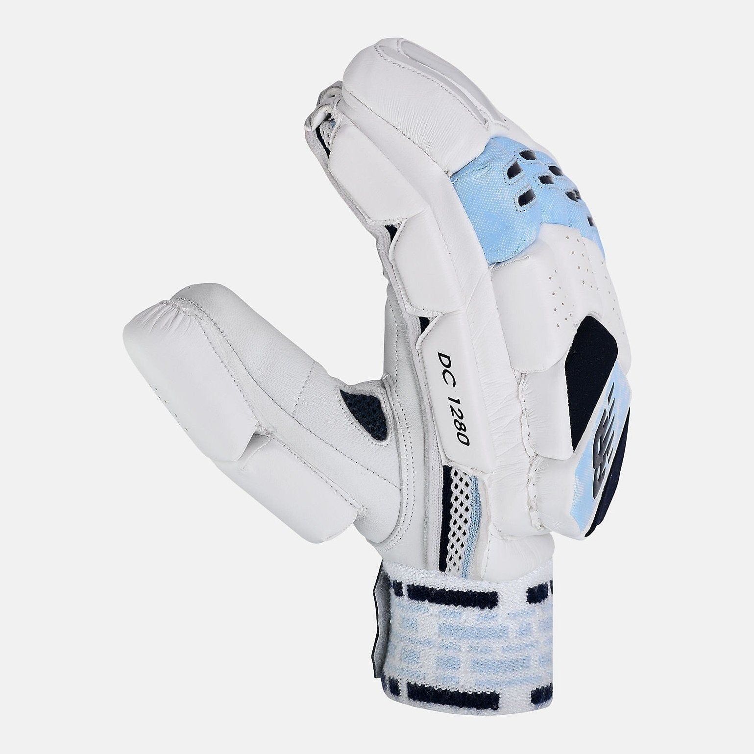 New Balance DC1280 Cricket Batting Gloves 2023 - Premium Leather Protection for Cricket Players - Perfect for Practice & Competitive Matches