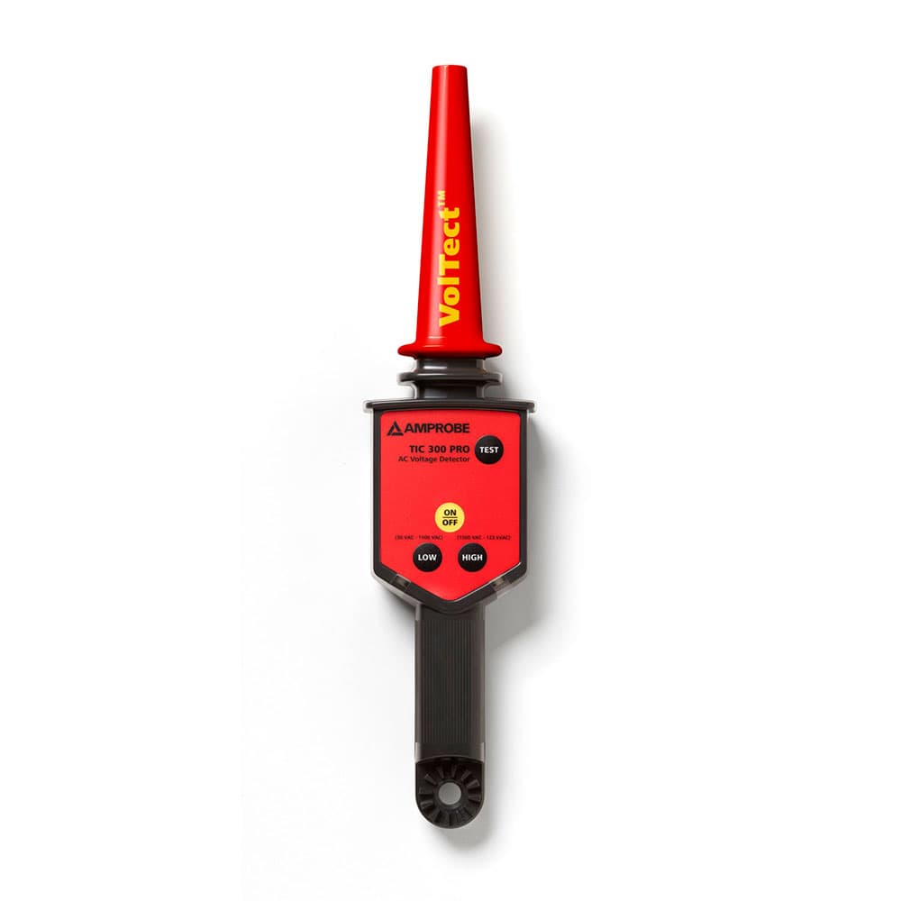 Amprobe TIC 300 PRO Non-Contact Voltage Tester - Intrinsically Safe High Voltage Detector for Electrical Safety Testing | Ideal for Electricians, HVAC & Industrial Use