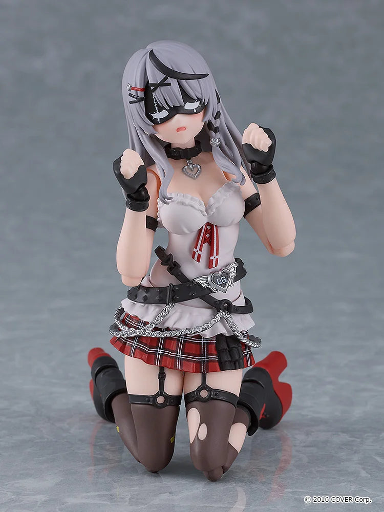 Figma #629 Sakamata Chloe Hololive Production Action Figure with Bonus Parts - Perfect for Anime Collectors & VTuber Fans Display