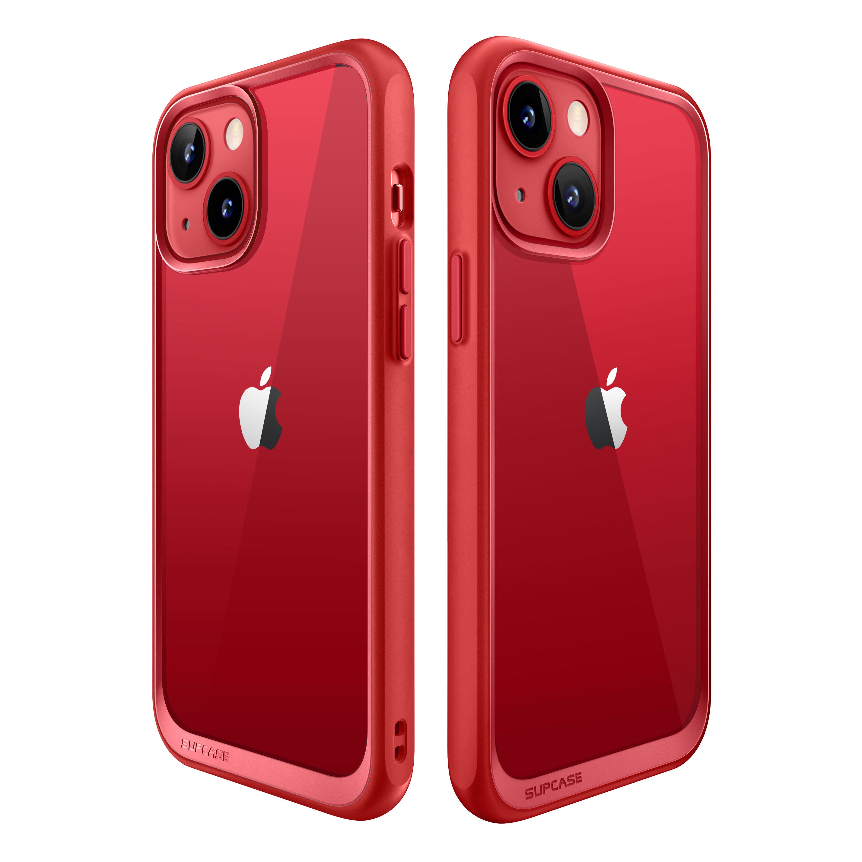 iPhone 14 Case 6.1 Inch - Unicorn Beetle Style Slim Clear Protective Cover with Shock Absorption in Red | Perfect for Everyday Use, Travel & Outdoor Activities