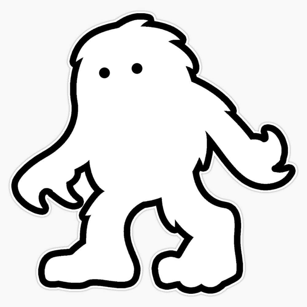 Premium The Yeti Sticker - NoirGraphic Design, 5