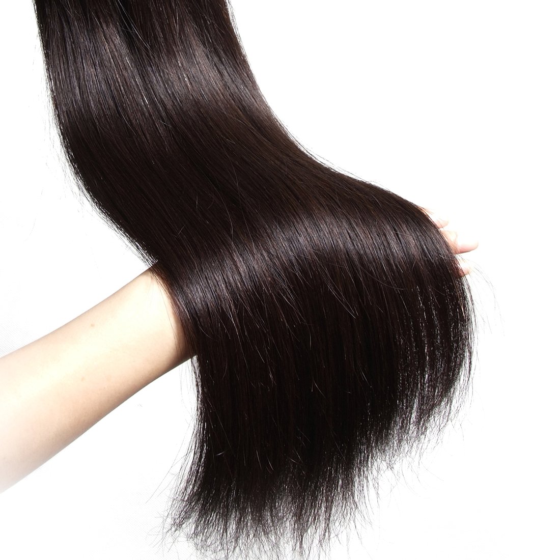 UNICE 10A Malaysian Straight Virgin Human Hair Weaves - 3 Bundles Unprocessed Hair Extensions (20/22/24 Inch) for Natural Look & Styling | Perfect for Daily Wear, Parties & Special Occasions