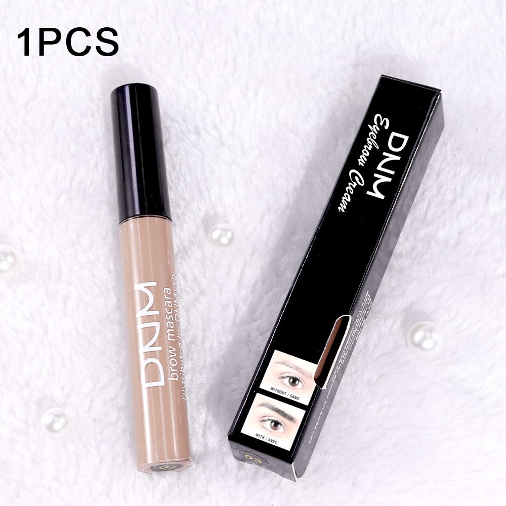 Kaely Waterproof & Long-Lasting Tinted Eyebrow Gel Mascara - Vegan Eyebrow Makeup Kit with Natural Hold (01 Blonde) | Perfect for Daily Use, Gym, Swimming & All-Day Wear