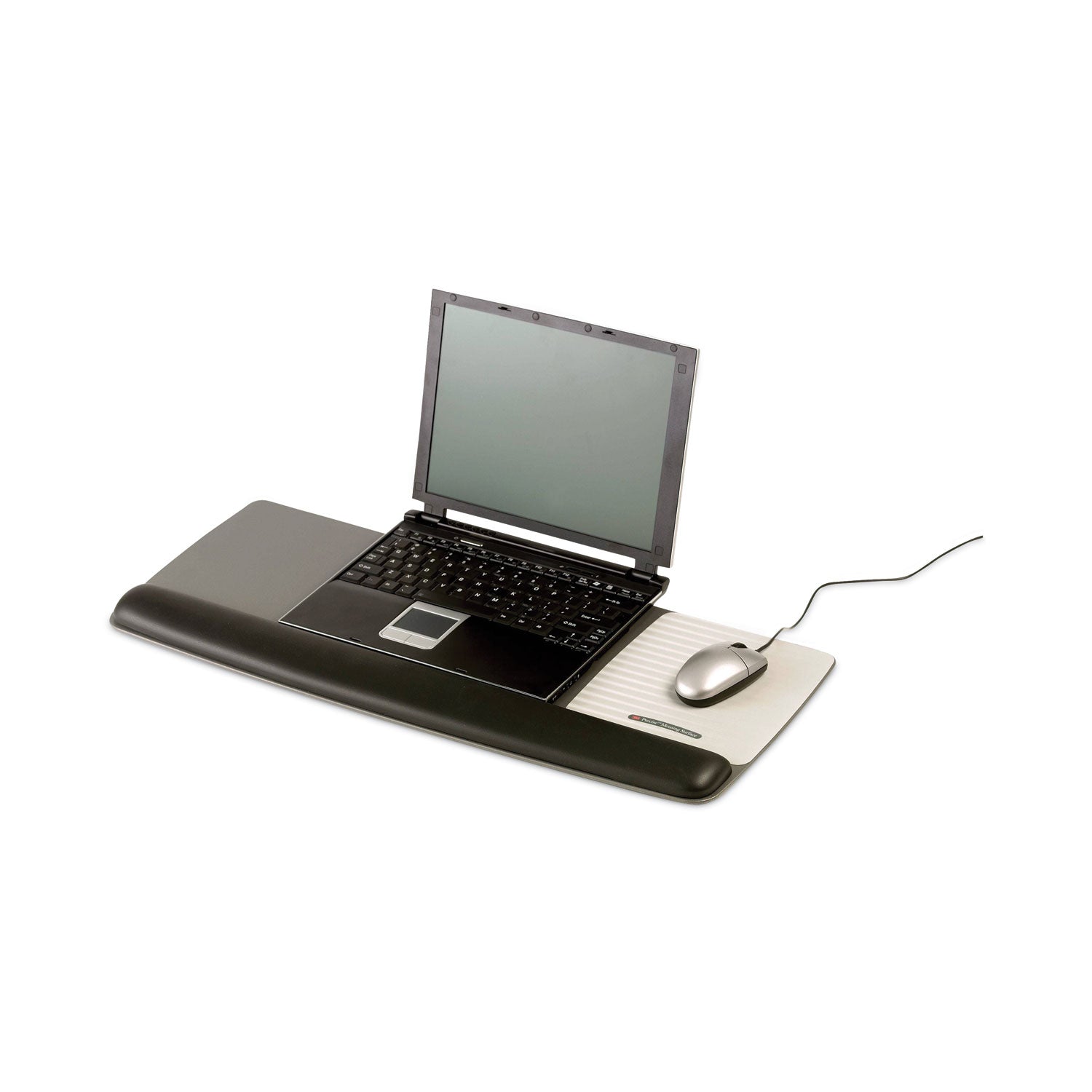 3M™ Antimicrobial Gel Mouse Pad with Keyboard Wrist Rest - 25.5