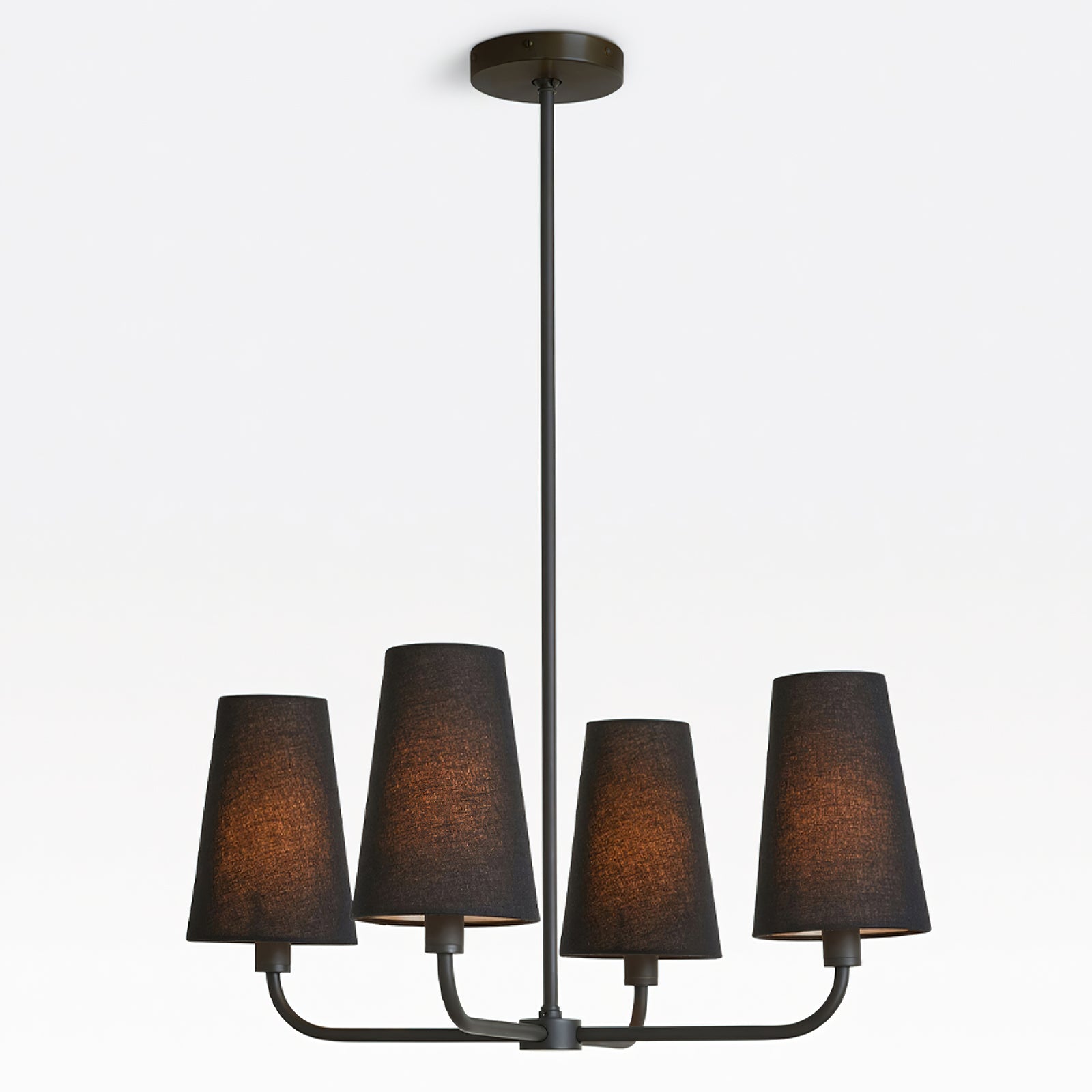 Ansel Chandelier - Modern Crystal Ceiling Light Fixture for Dining Room & Living Room | Elegant Lighting Decor for Home & Office