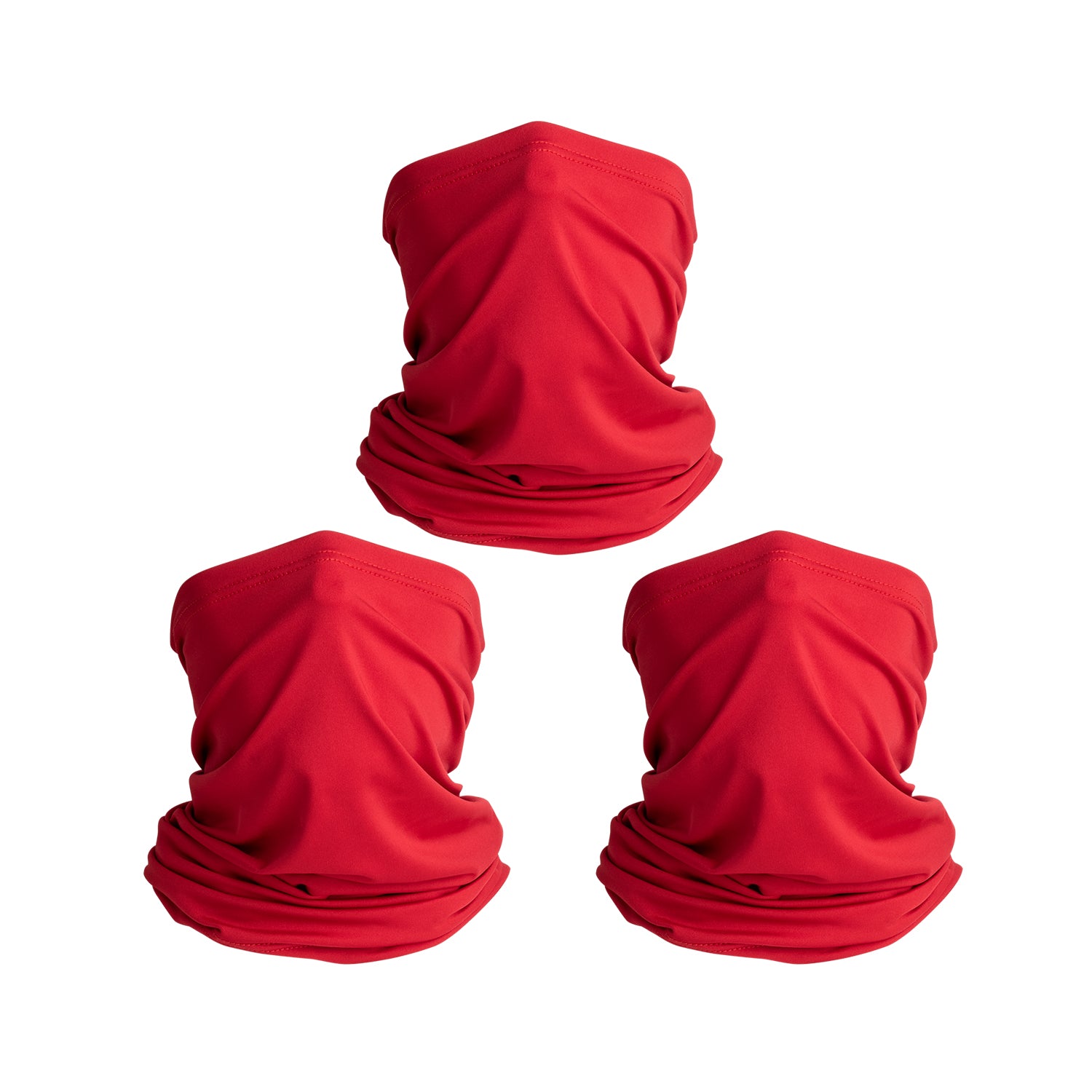 TJKL102 (3 Pack) Kids Bandanas & Neck Gaiters - Soft Cotton Face Coverings for Outdoor Play, Sports & Sun Protection - Unisex Children's Fashion Accessories for Hiking, Cycling & School Activities