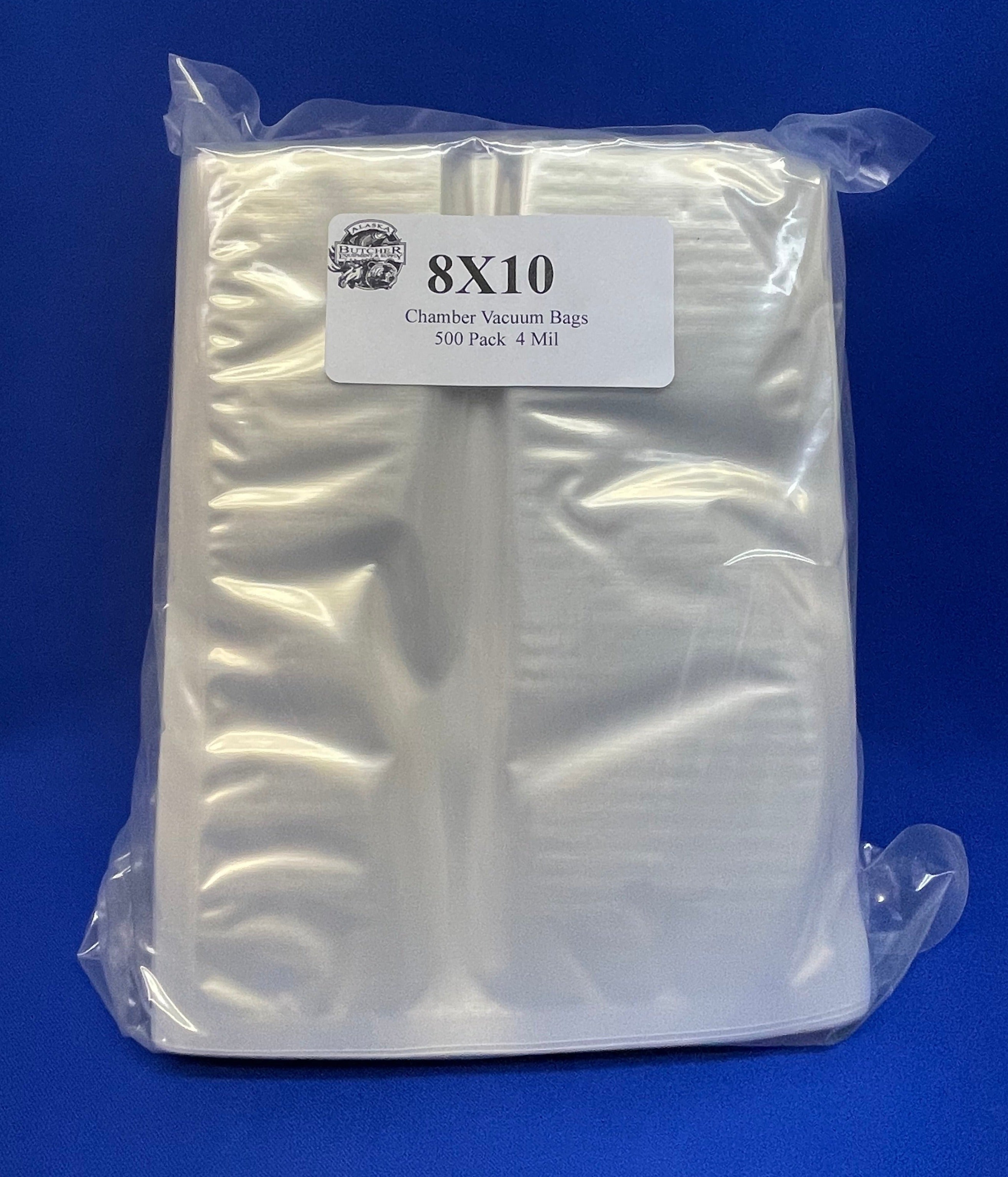 4Mil Vacuum Storage Bags (500 Pack) - Choose Size for Best Price | Space-Saving Closet & Travel Organizer