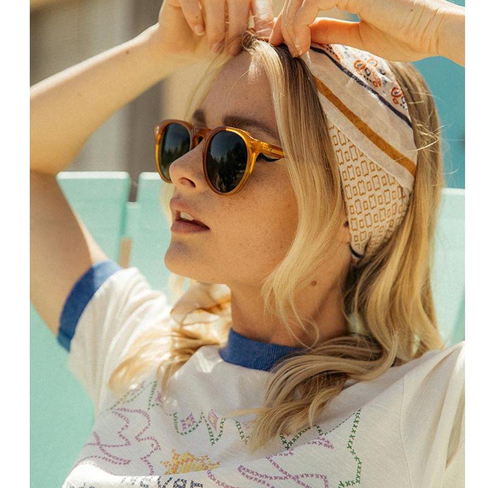 RAEN Remmy Unisex Retro Round Sunglasses - UV Protection Polarized Lenses for Men & Women - Perfect for Beach, Driving & Outdoor Activities