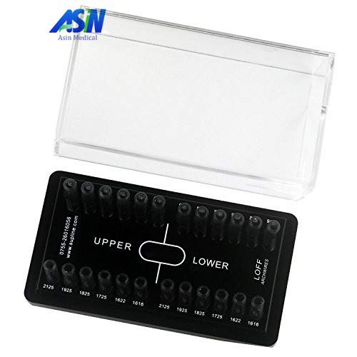 1 Pcs Dental Acrylic Organizer Holder for Orthodontic Round Archwires - Perfect for Dentists, Orthodontists & Dental Clinics - Organize & Store Dental Wires Neatly