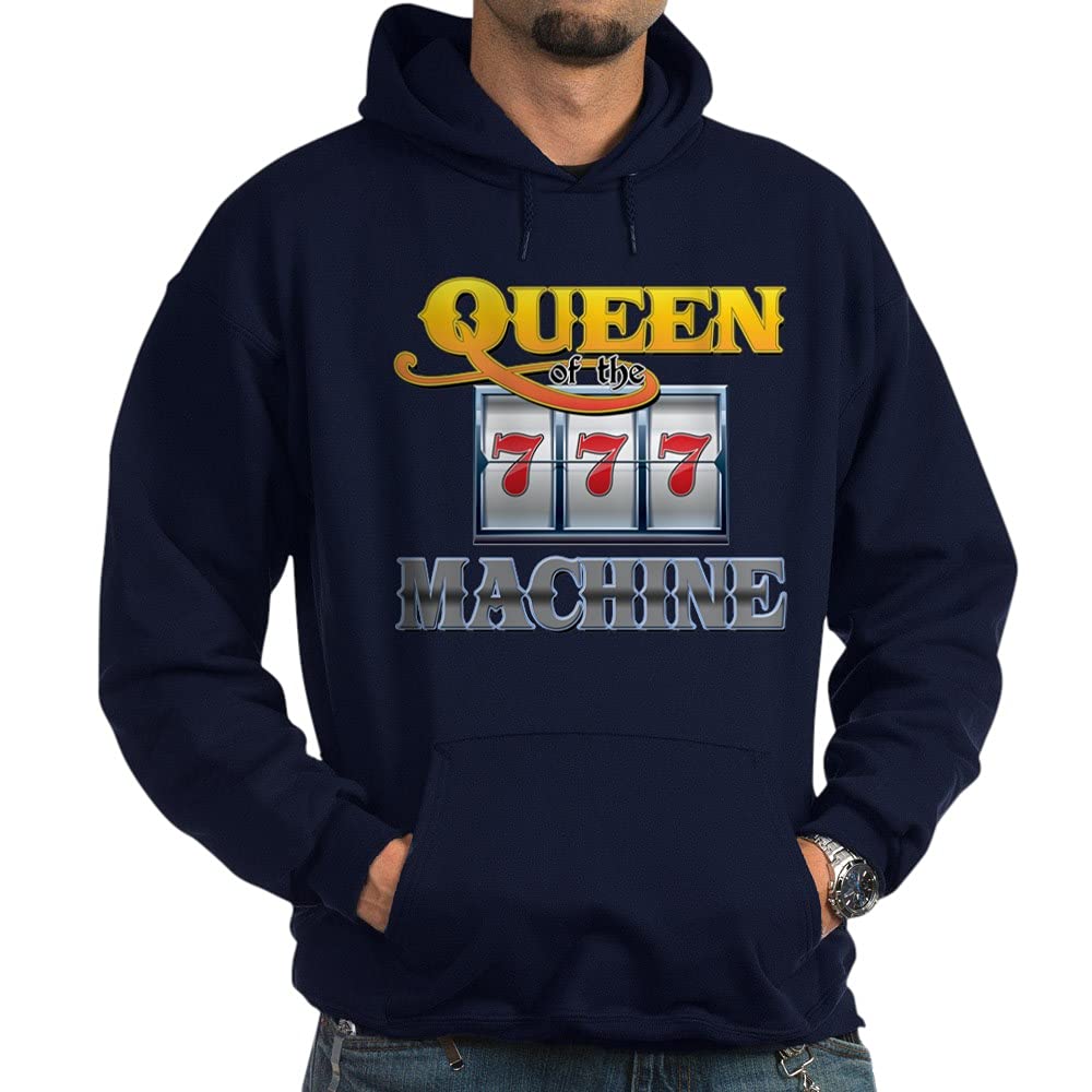 Queen Of The Machine Hoodie - Dark Pullover Sweatshirt for Women | Comfortable & Stylish Casual Wear | Perfect for Work, Gym & Everyday Outfits
