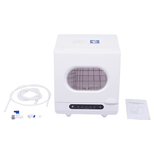 white Portable Countertop Dishwasher
