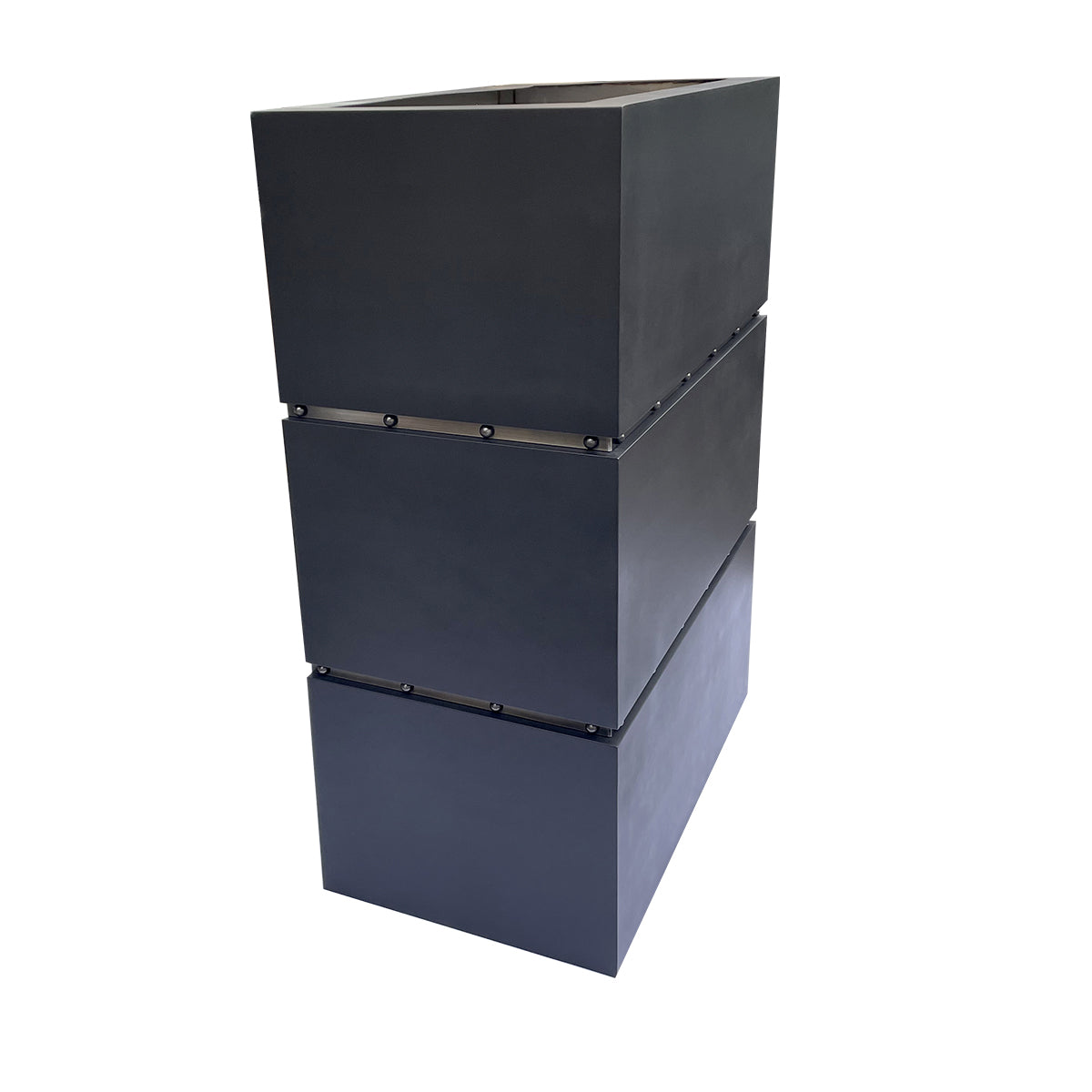 Custom Copper Box Shaped Kitchen Range Hood with Adjustable Straps & Rivets - VH05 01 Model - Premium Ventilation for Modern Kitchens, Restaurants & Open-Concept Homes