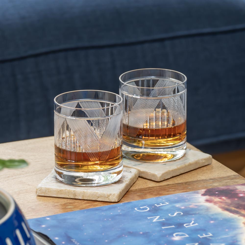 Premium 11oz Whiskey Glasses Set of 12 - Heavy Base Rocks Glasses for Bourbon, Scotch & Cocktails - Perfect for Home Bar, Gifts & Entertaining