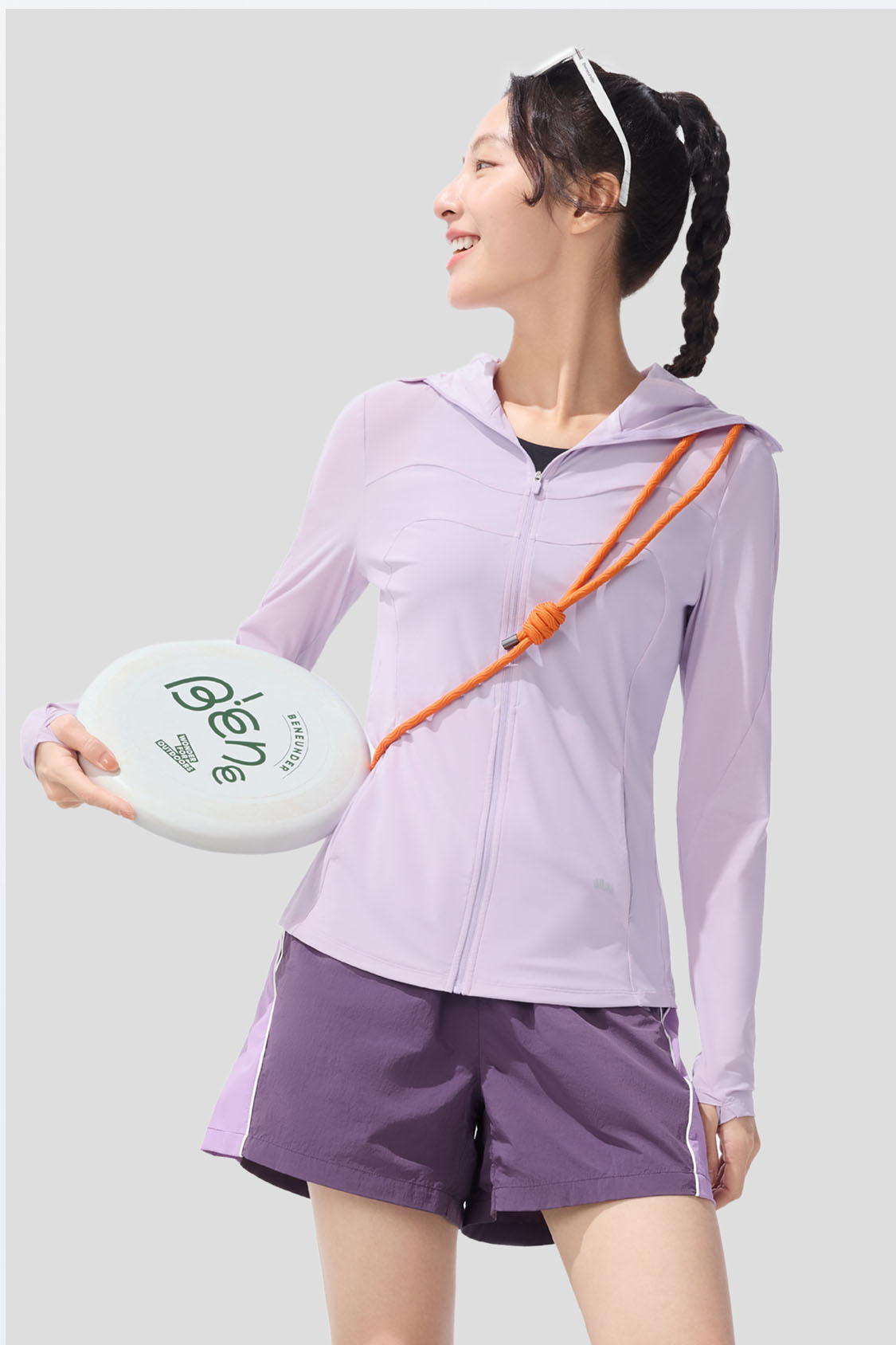 Feather Women's Ultra Light Cooling Sports Sun Jacket UPF50+ - Perfect for Running, Hiking & Outdoor Activities